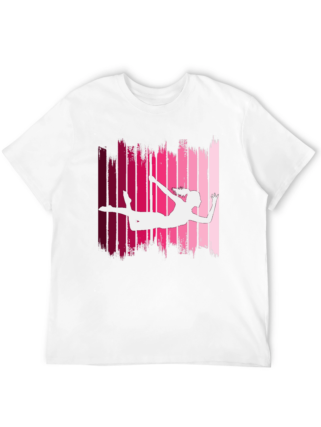 Pole Dancer Silhouette Graphic Tee