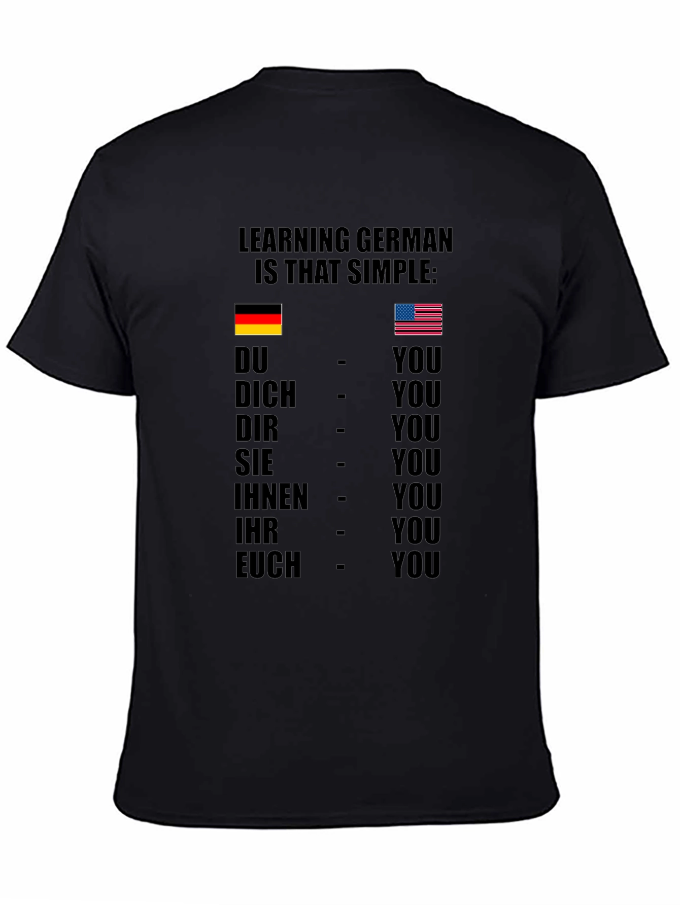 Funny German Language Learning T-Shirt