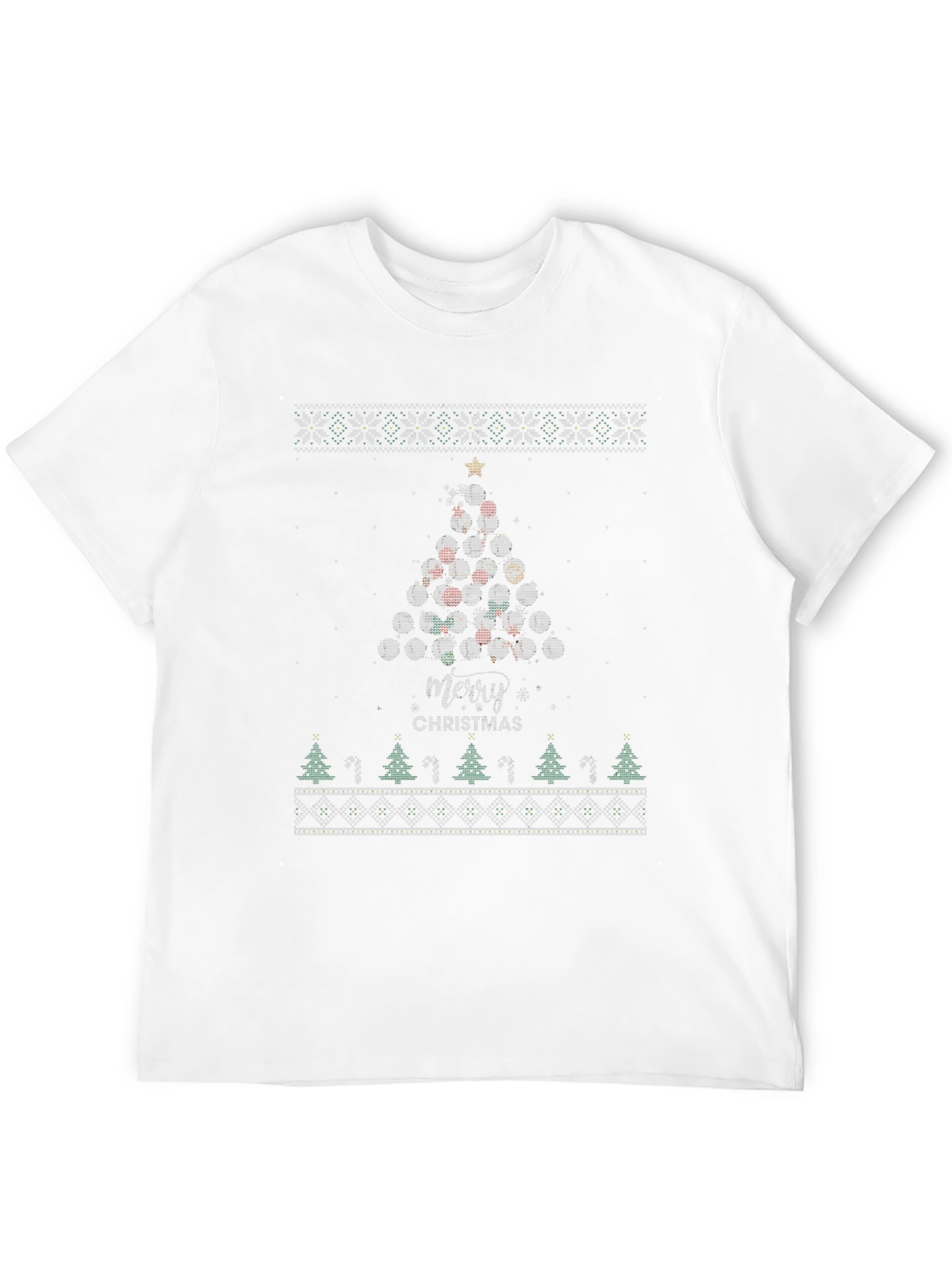 Ugly Christmas Billiards Tree T-Shirt