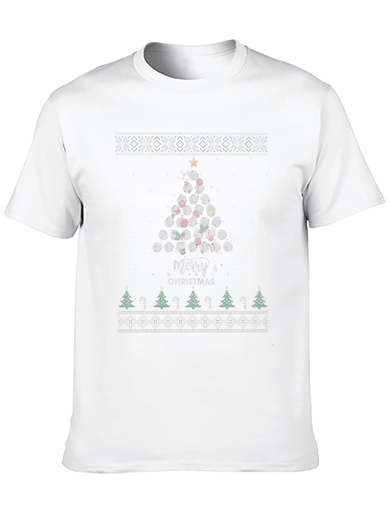 Ugly Christmas Billiards Tree T-Shirt