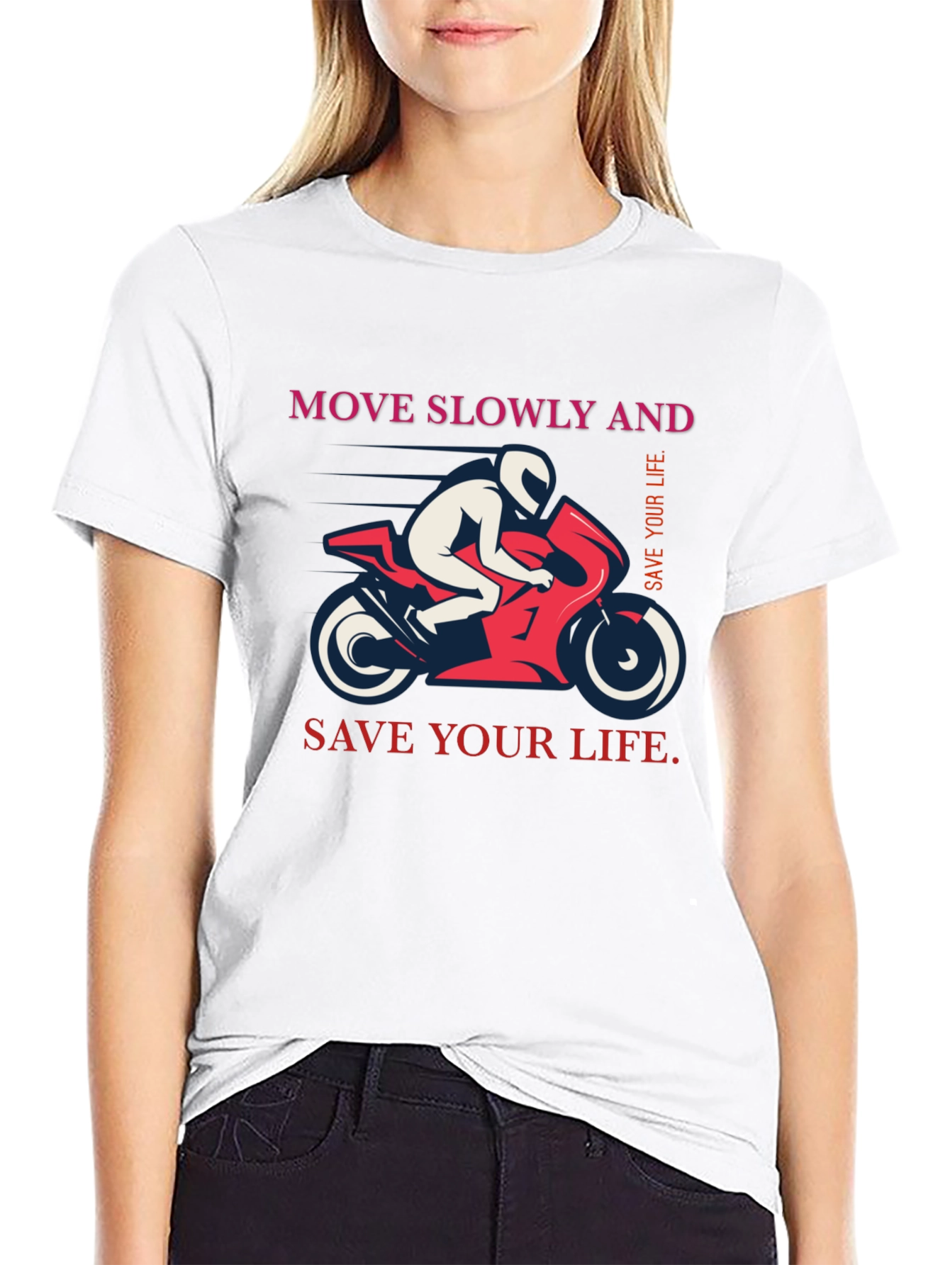 Move Slowly And Save Your Life Graphic T-Shirt
