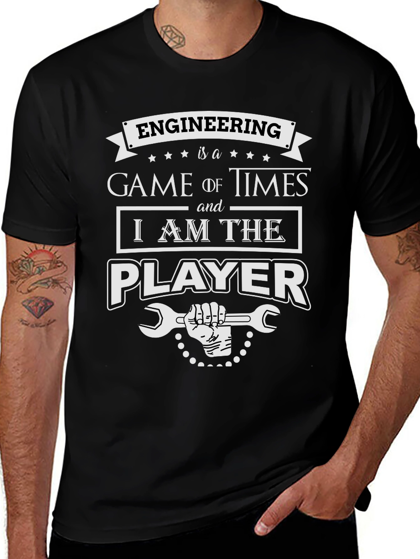 Engineering Game T-Shirt - I am the Player!