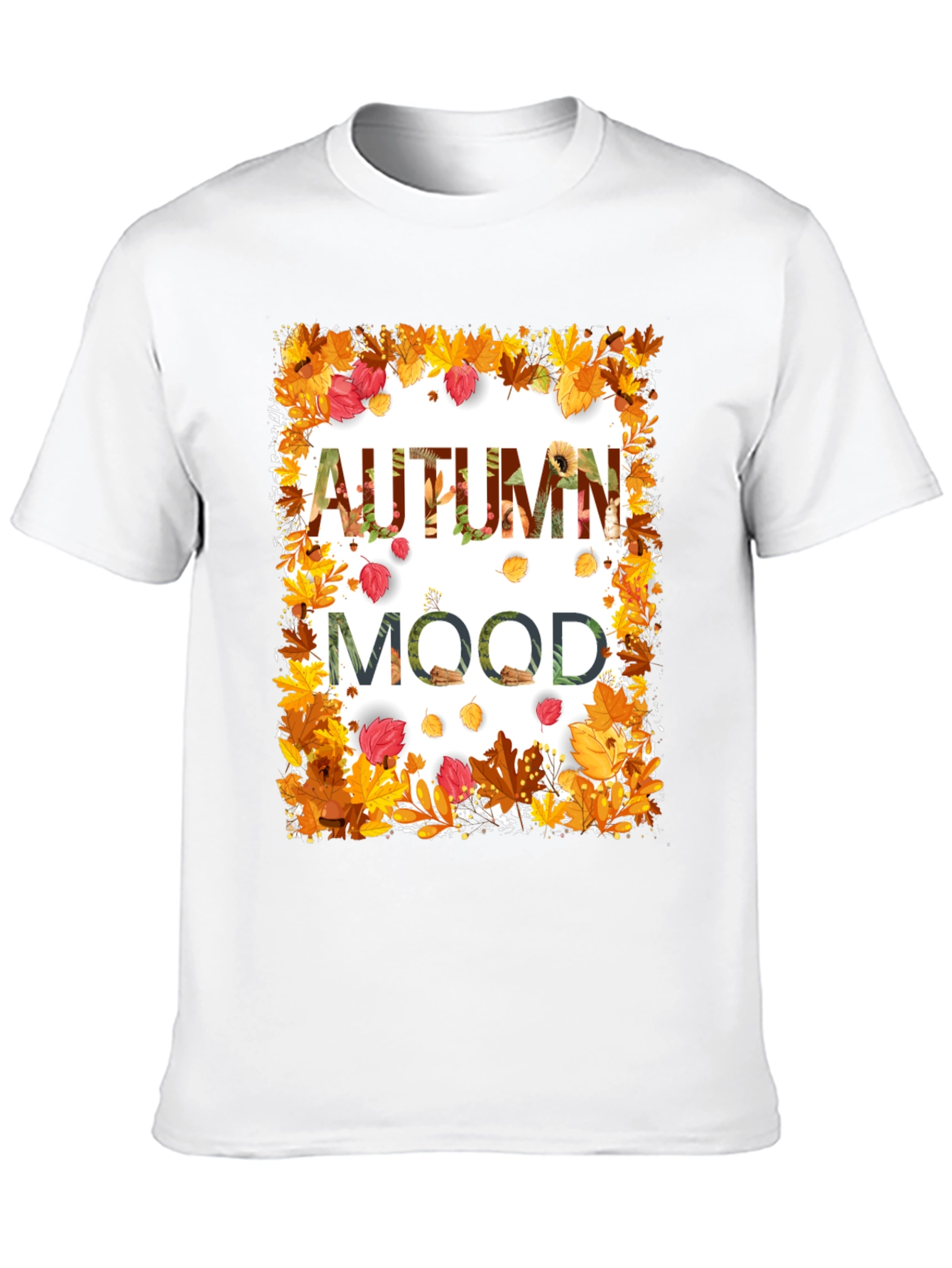 Autumn Mood Graphic Tee - Fall Fashion