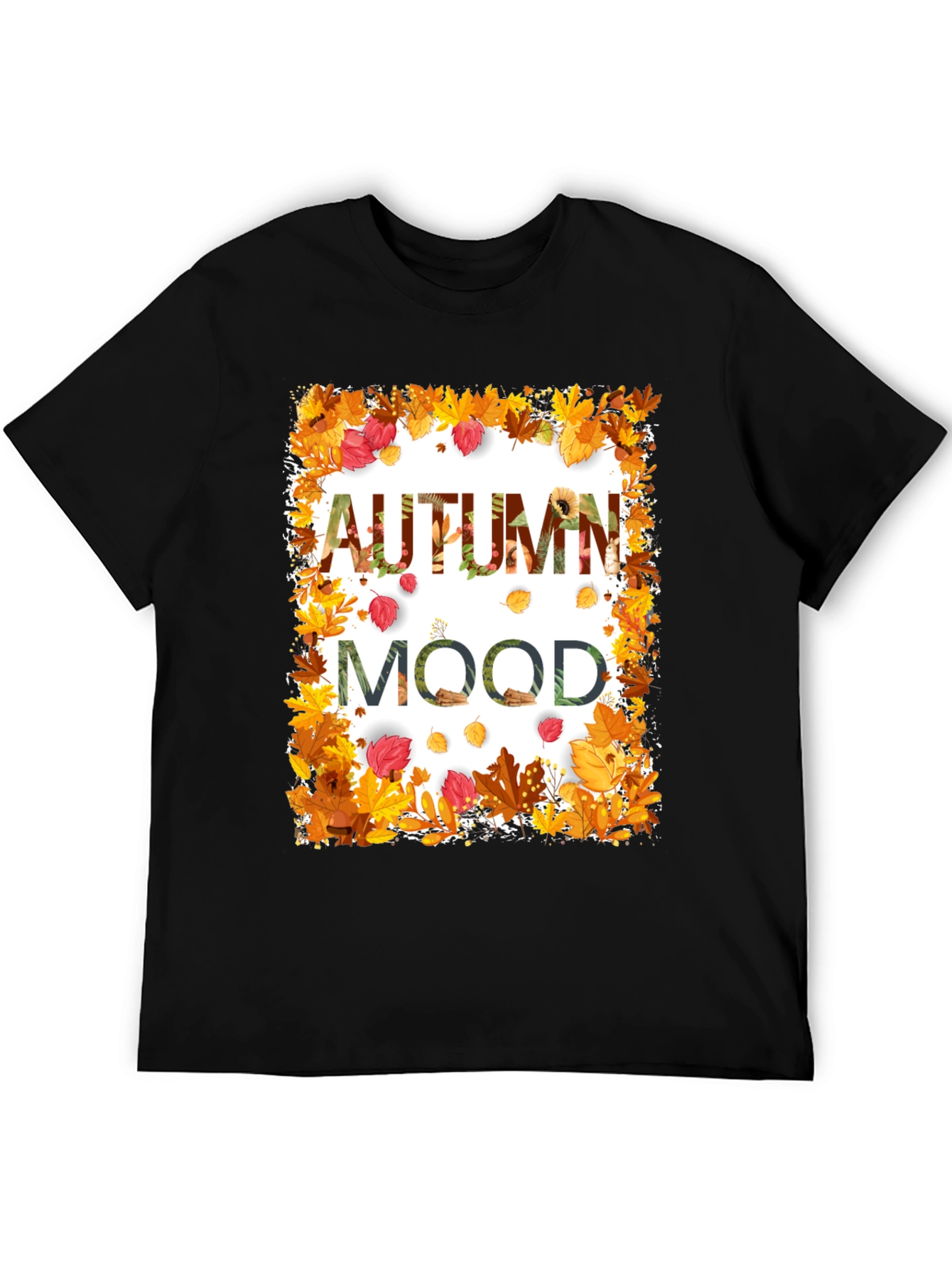 Autumn Mood Graphic Tee - Fall Fashion