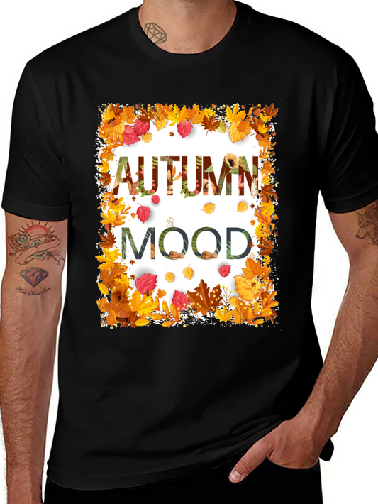 Autumn Mood Graphic Tee - Fall Fashion