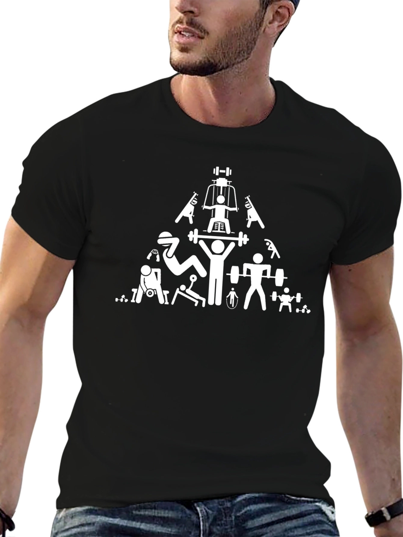 Workout Graphic Tee - Fitness Apparel