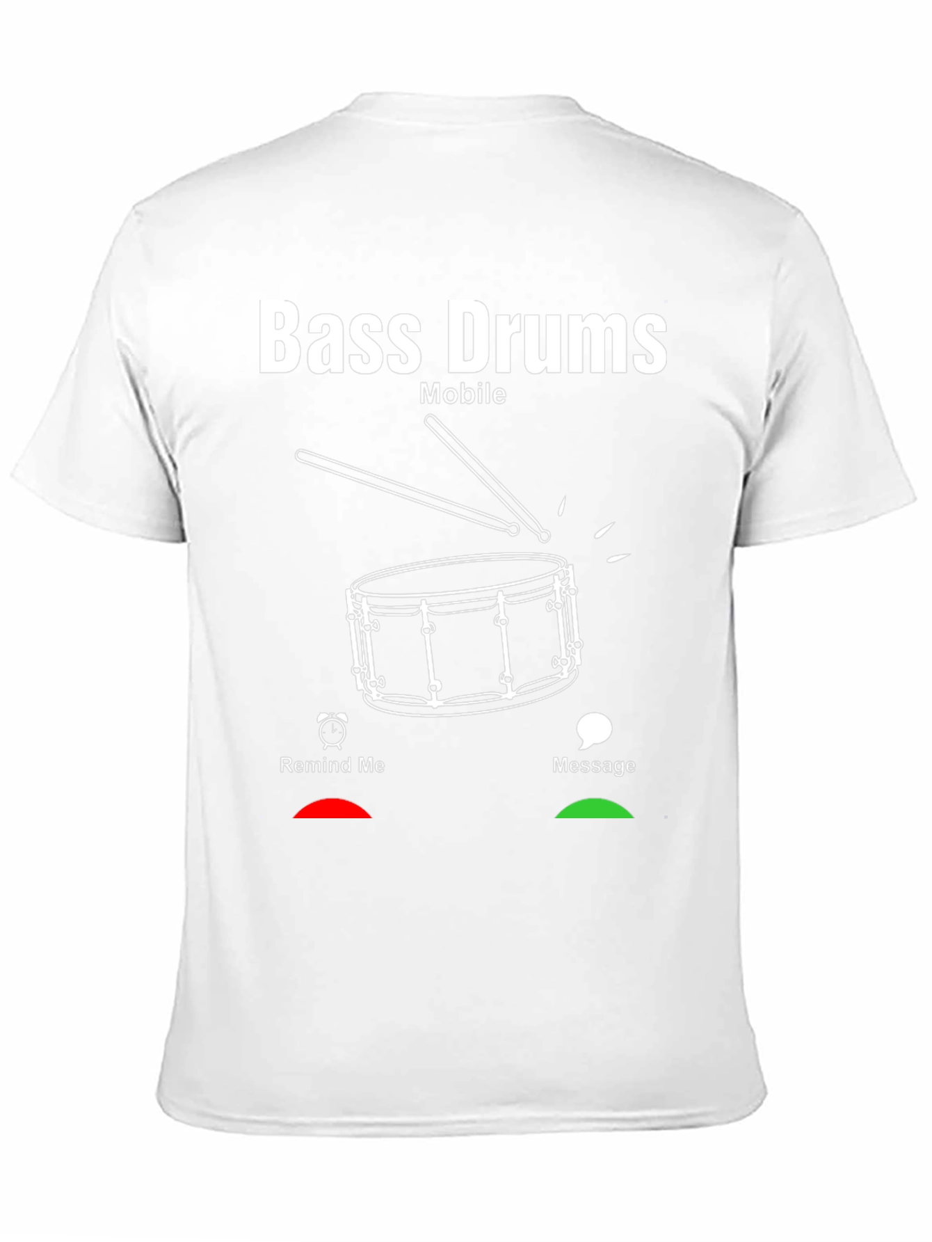 Bass Drums Mobile Graphic T-Shirt