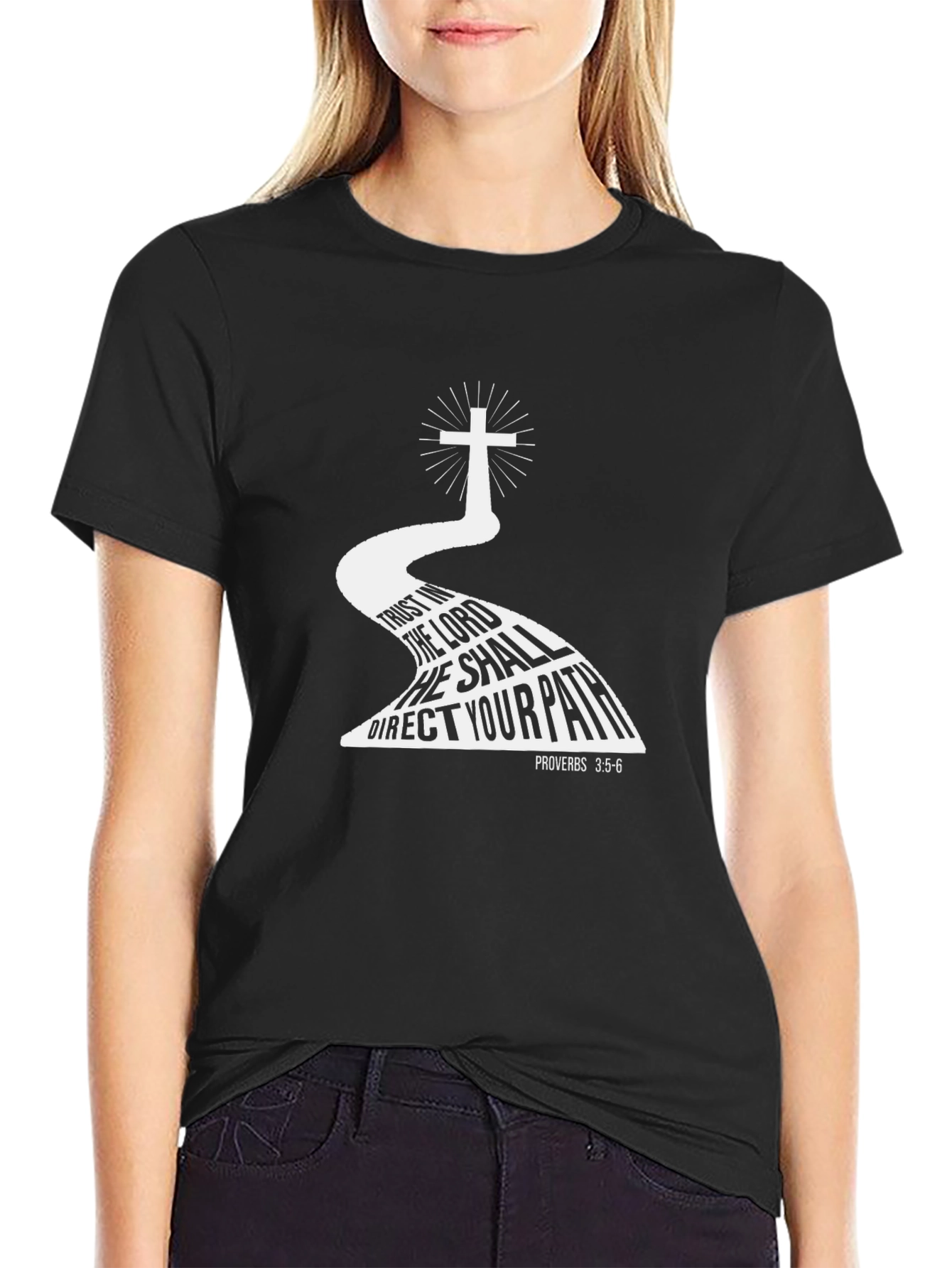 Faith-Based Graphic Tee: Trust in the Lord T-Shirt