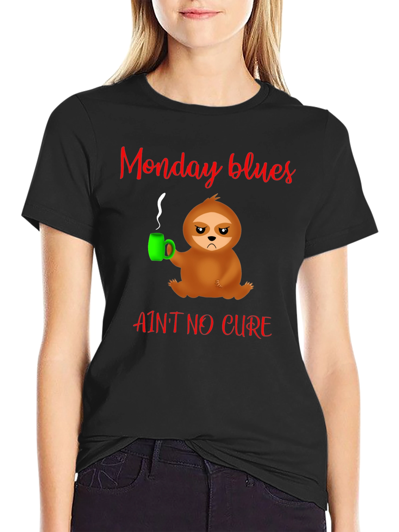 Monday Blues Sloth T-Shirt