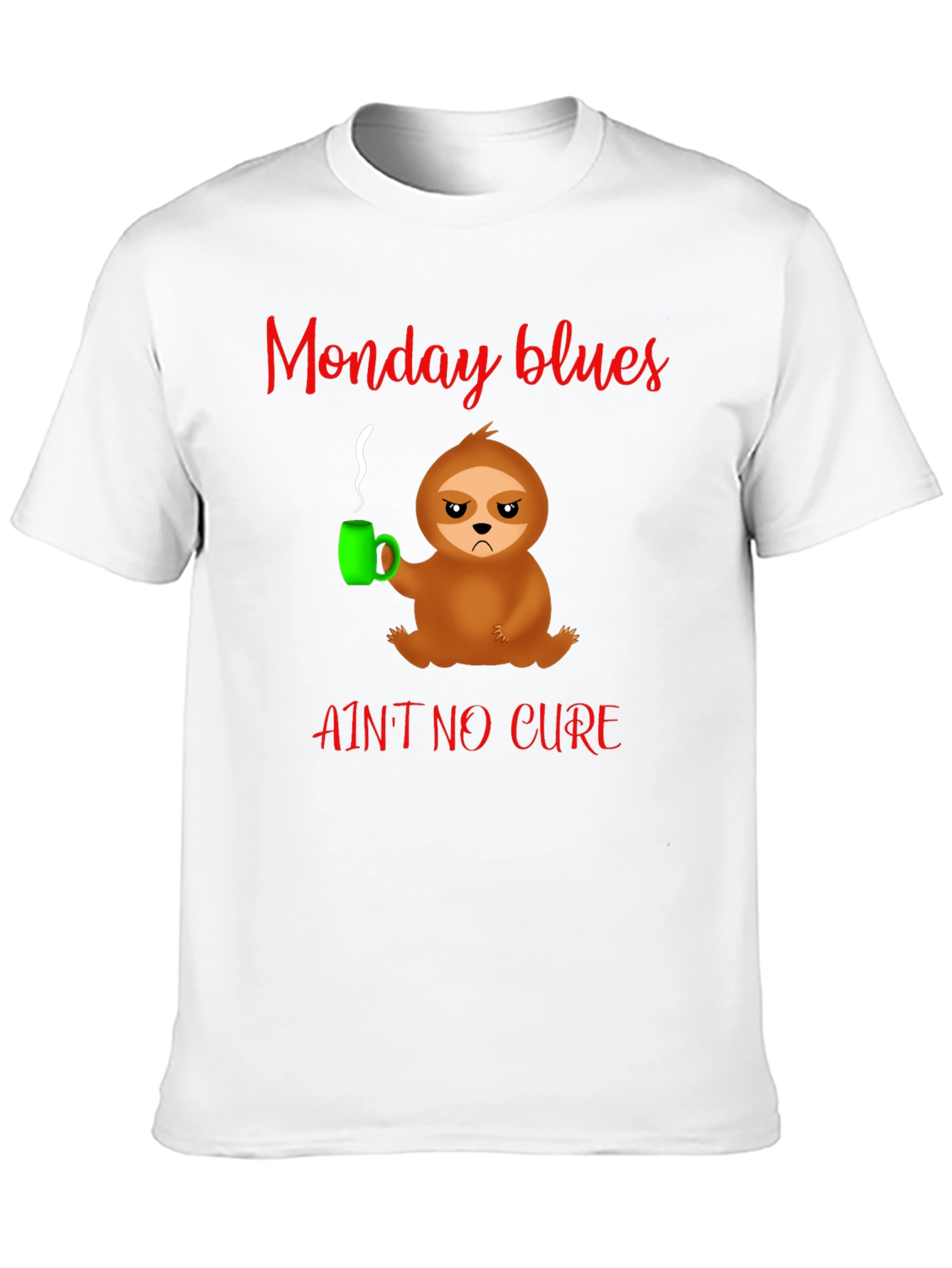Monday Blues Sloth T-Shirt