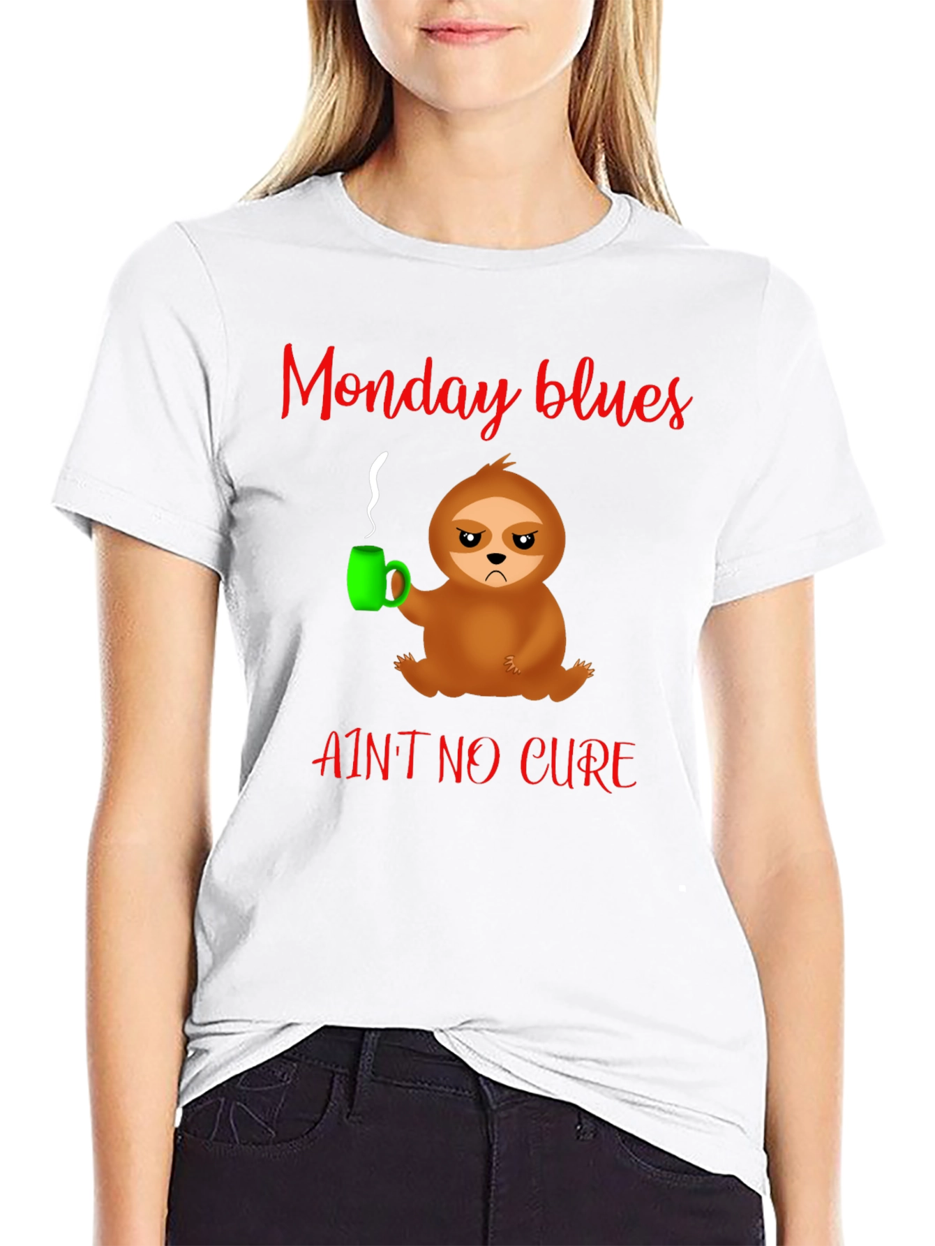 Monday Blues Sloth T-Shirt