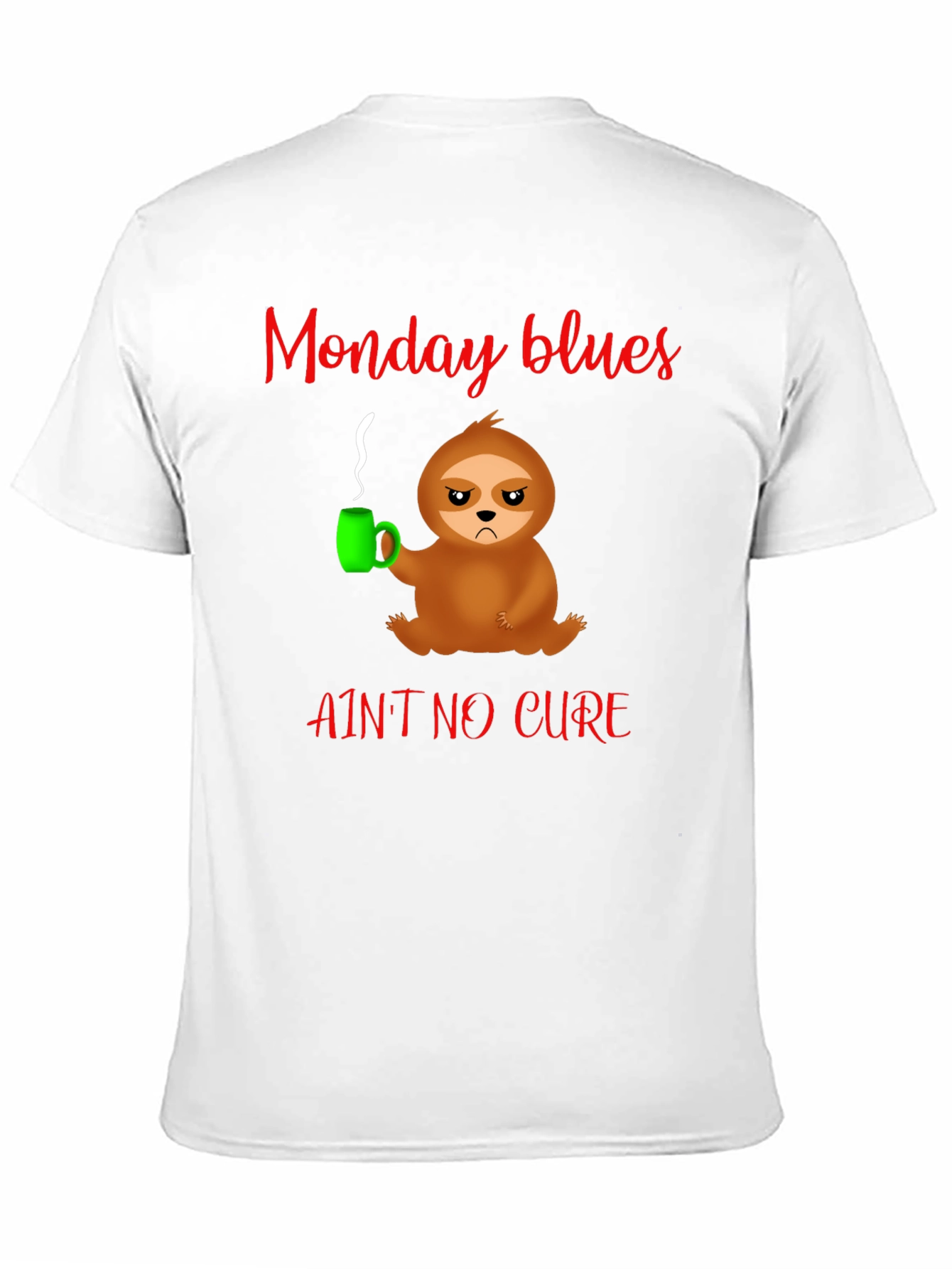 Monday Blues Sloth T-Shirt