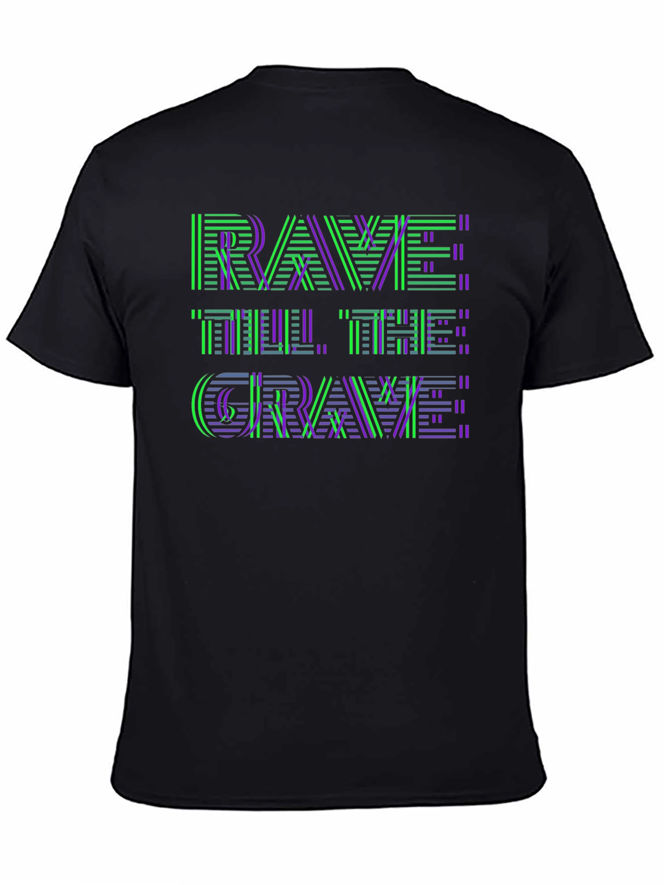Rave Till the Grave T-Shirt - EDM Party Wear