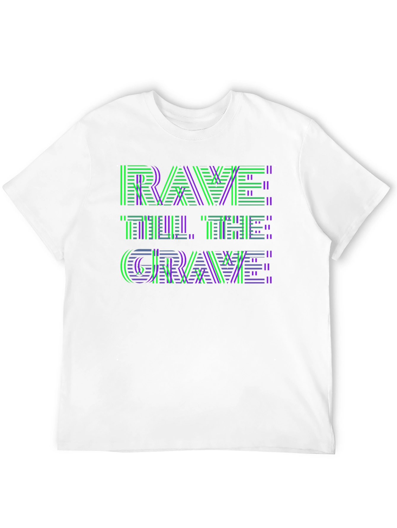 Rave Till the Grave T-Shirt - EDM Party Wear