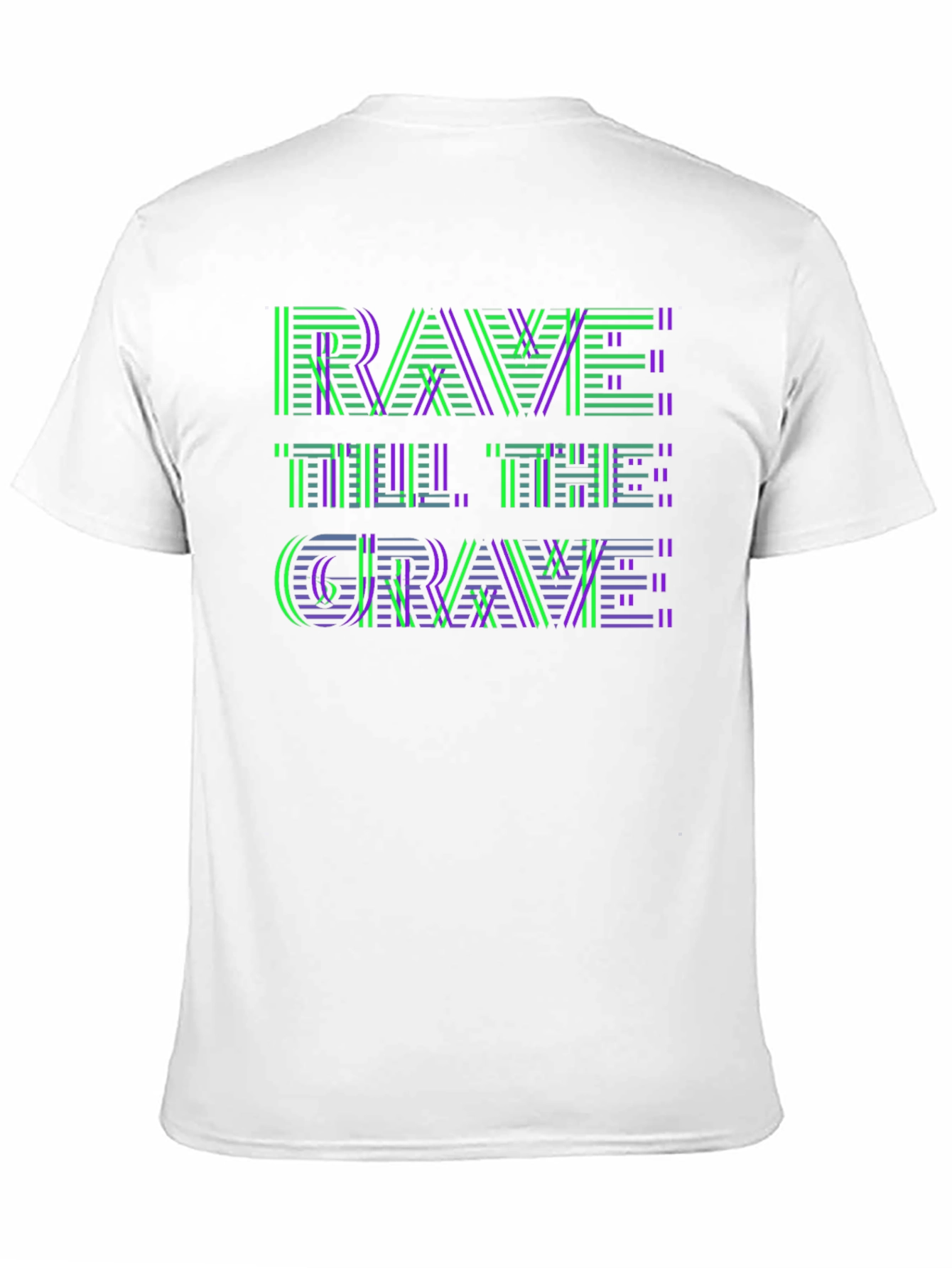 Rave Till the Grave T-Shirt - EDM Party Wear
