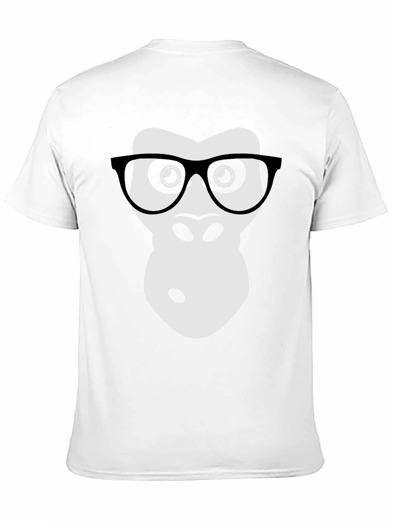 Geek Gorilla Graphic Tee - Cool Animal Shirt