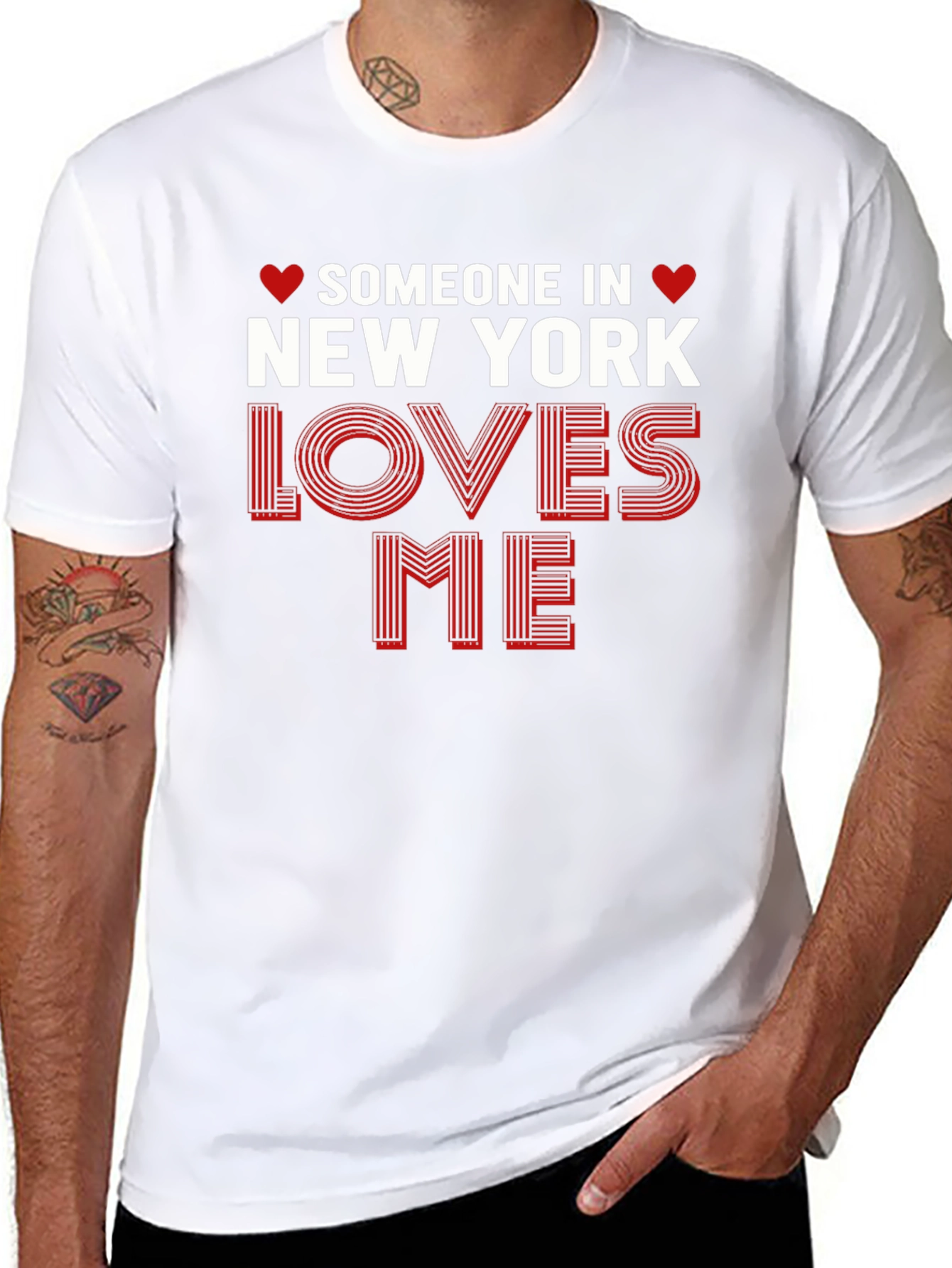 New York Loves Me Graphic T-Shirt