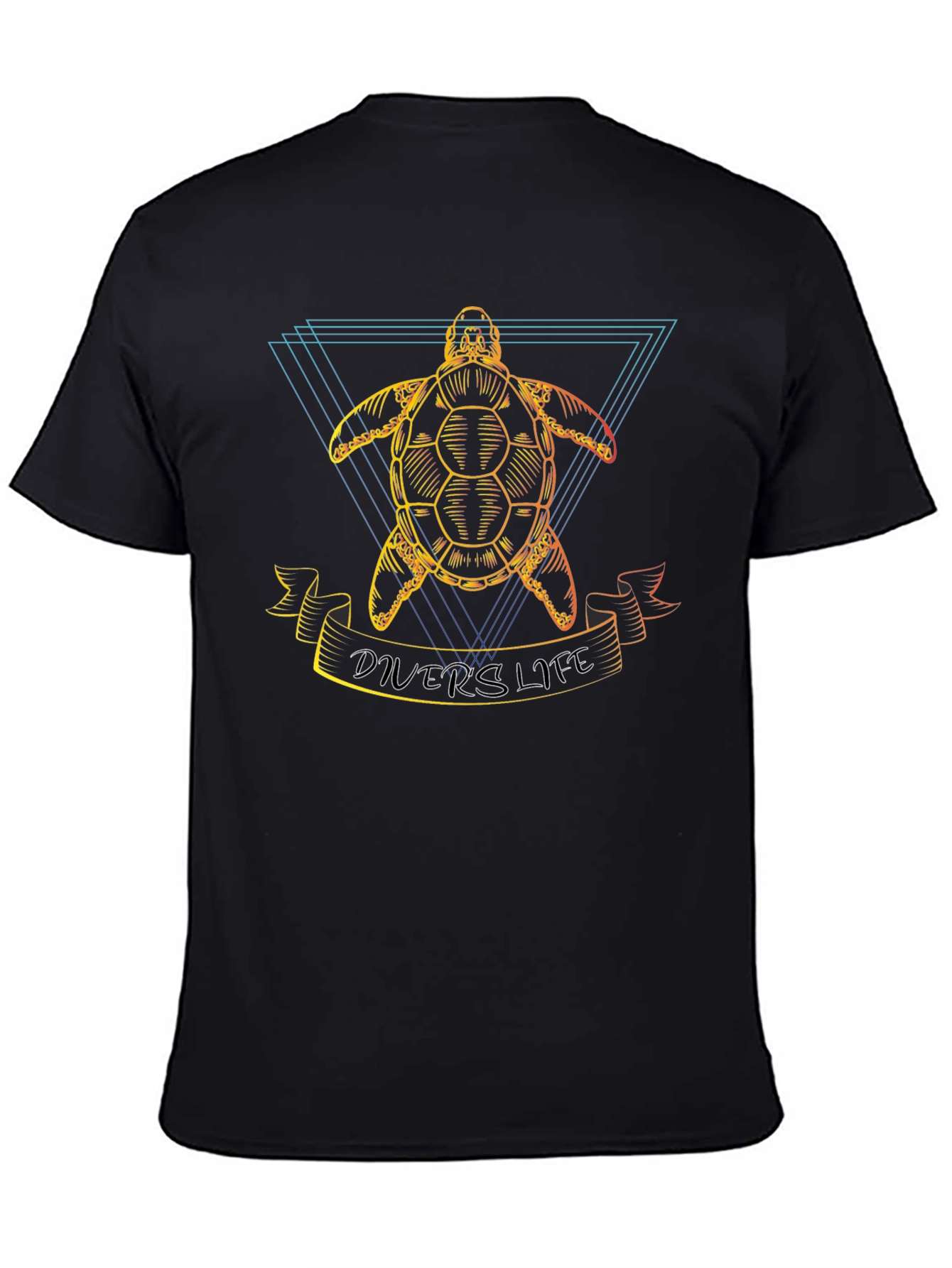 Divers Life Turtle Graphic T-Shirt