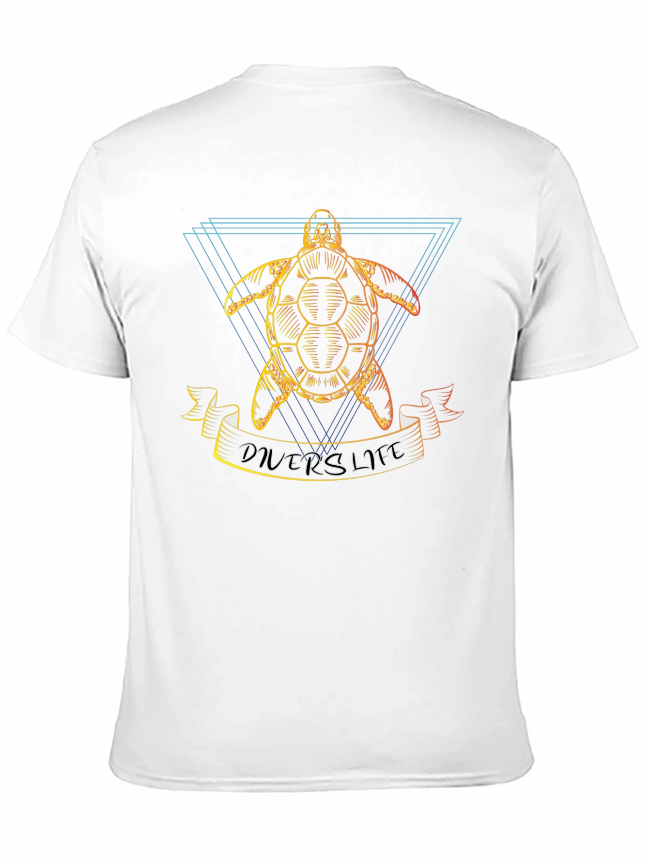 Divers Life Turtle Graphic T-Shirt