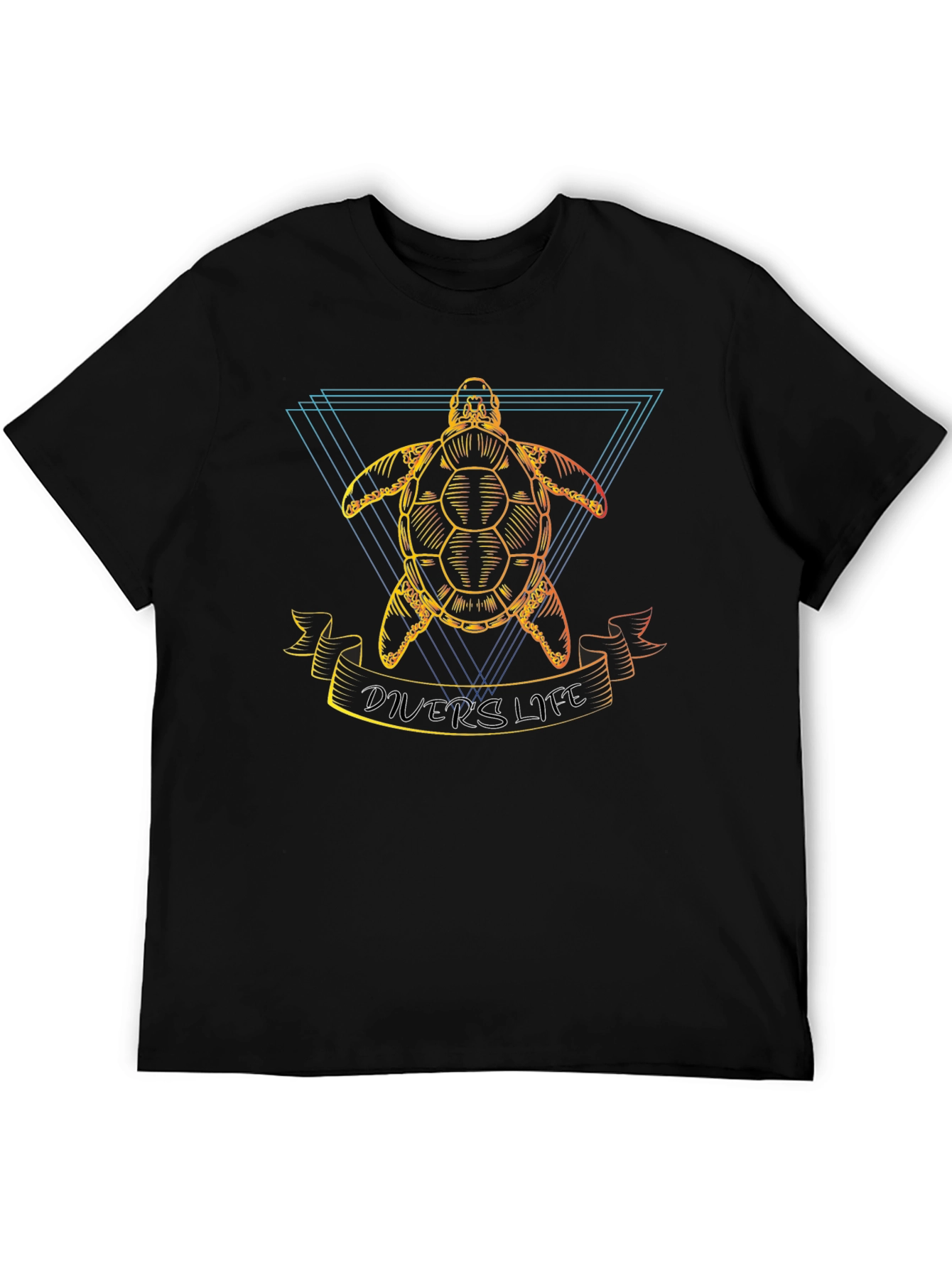 Divers Life Turtle Graphic T-Shirt