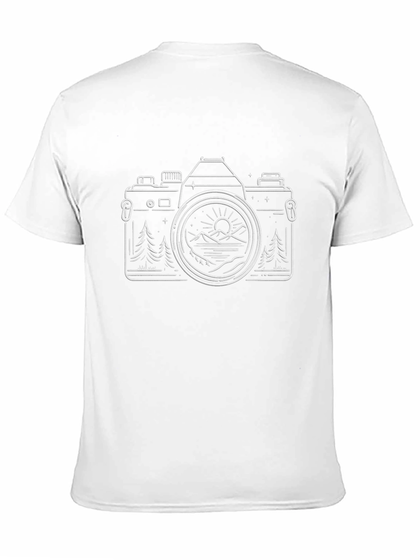 Nature Camera Graphic T-Shirt