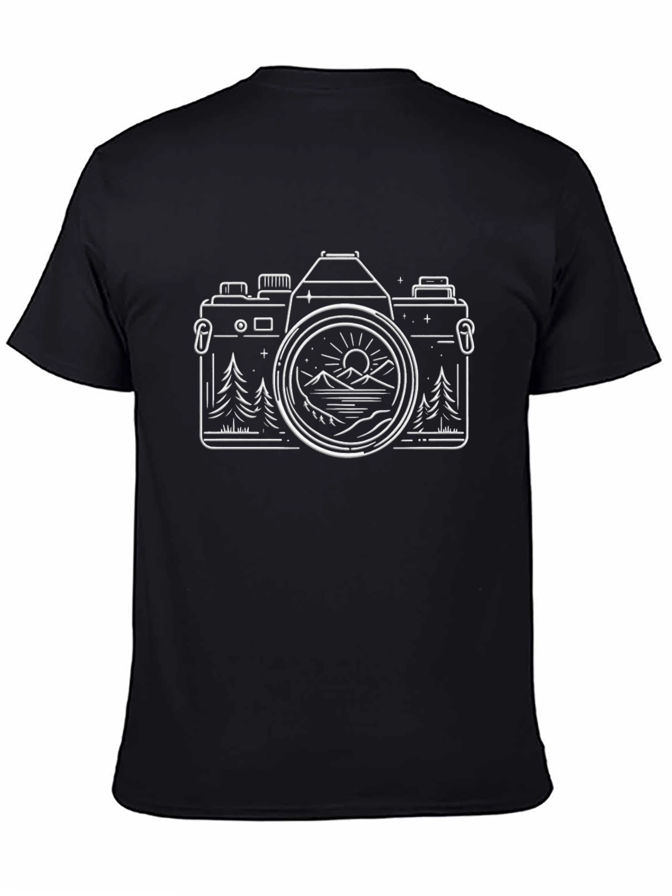 Nature Camera Graphic T-Shirt
