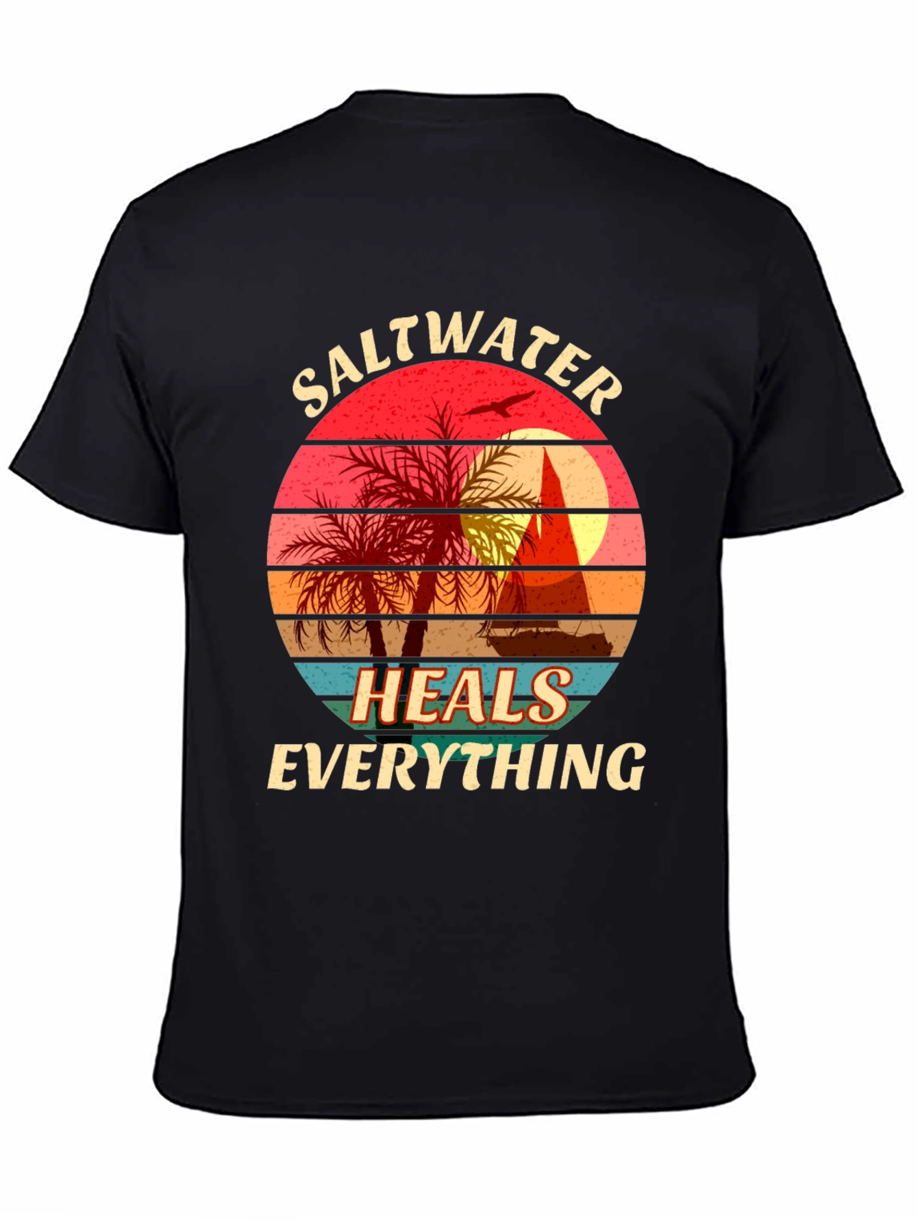 Saltwater Heals Everything Graphic Tee