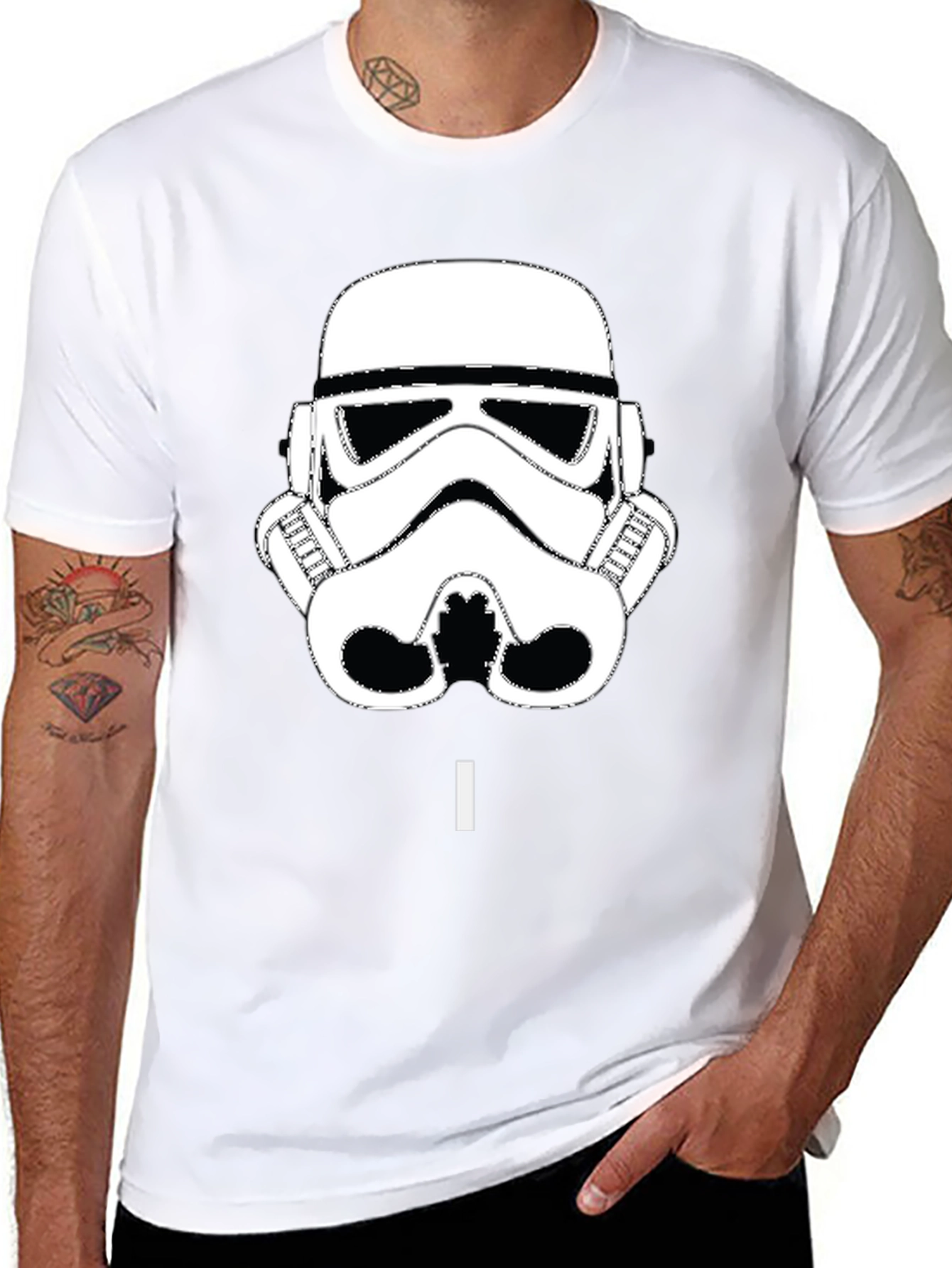 Stormtrooper Graphic T-Shirt - Black
