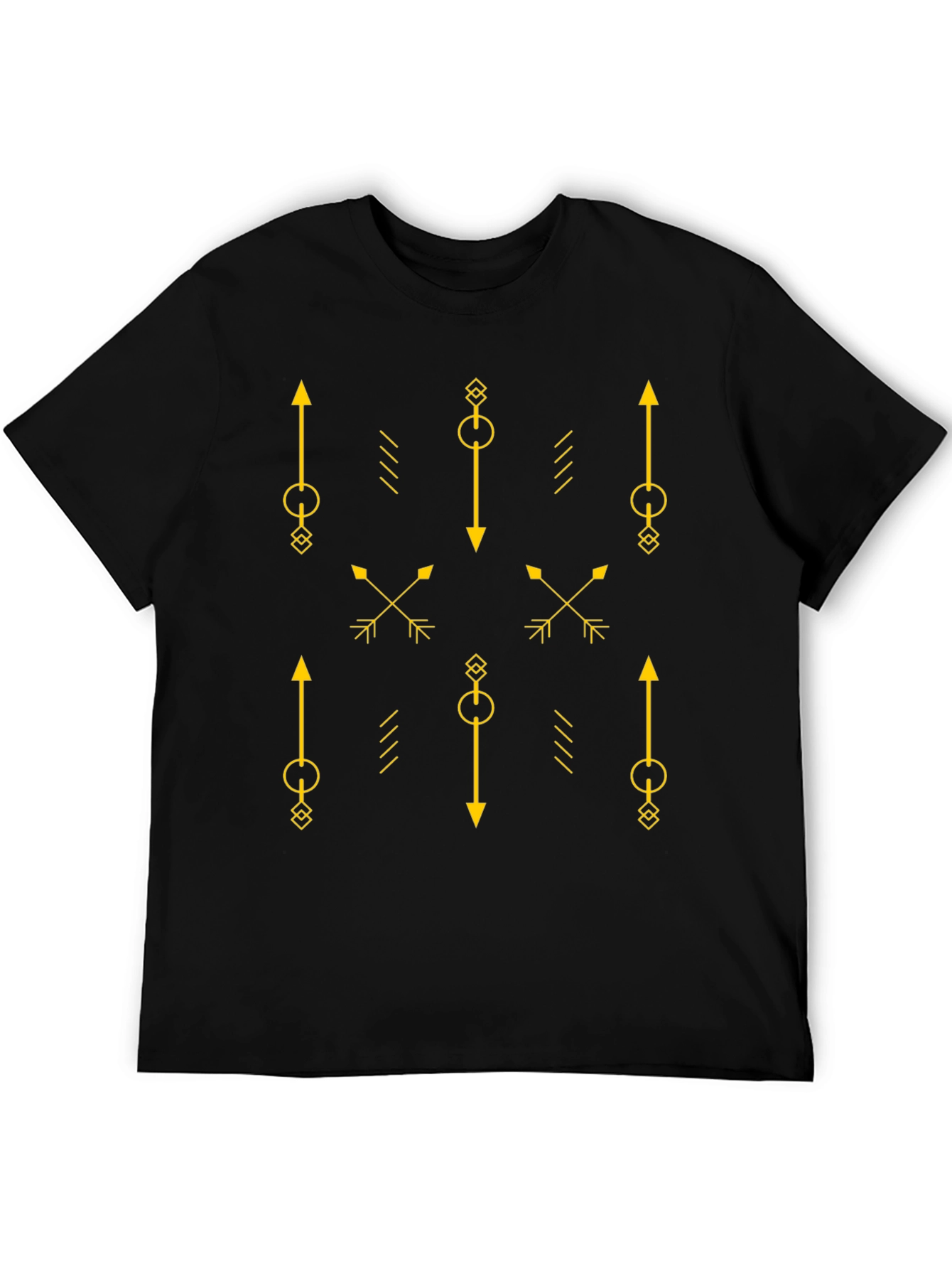 Geometric Arrows T-Shirt - Stylish Graphic Tee