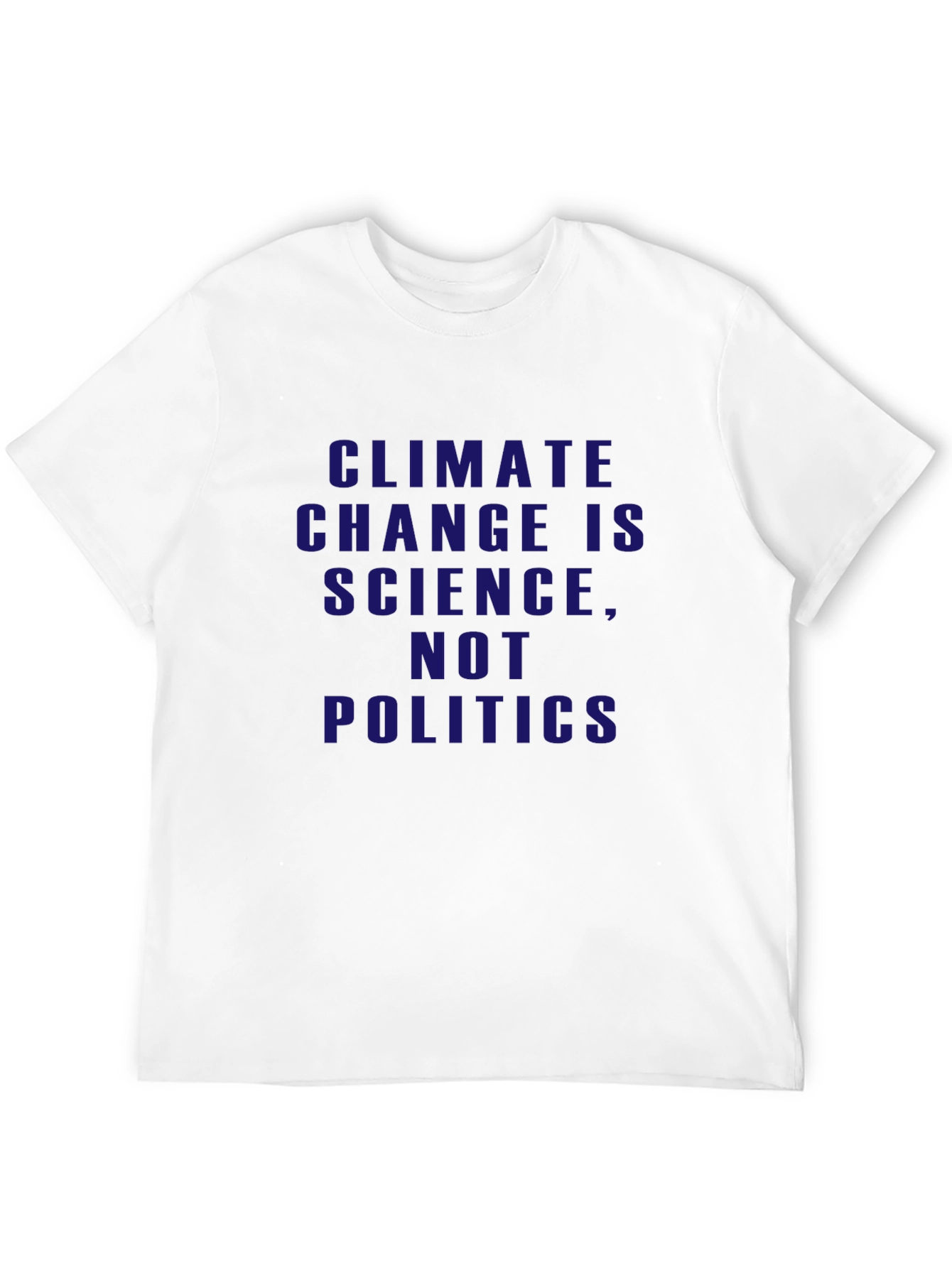 Climate Change Science T-Shirt Politics Tee