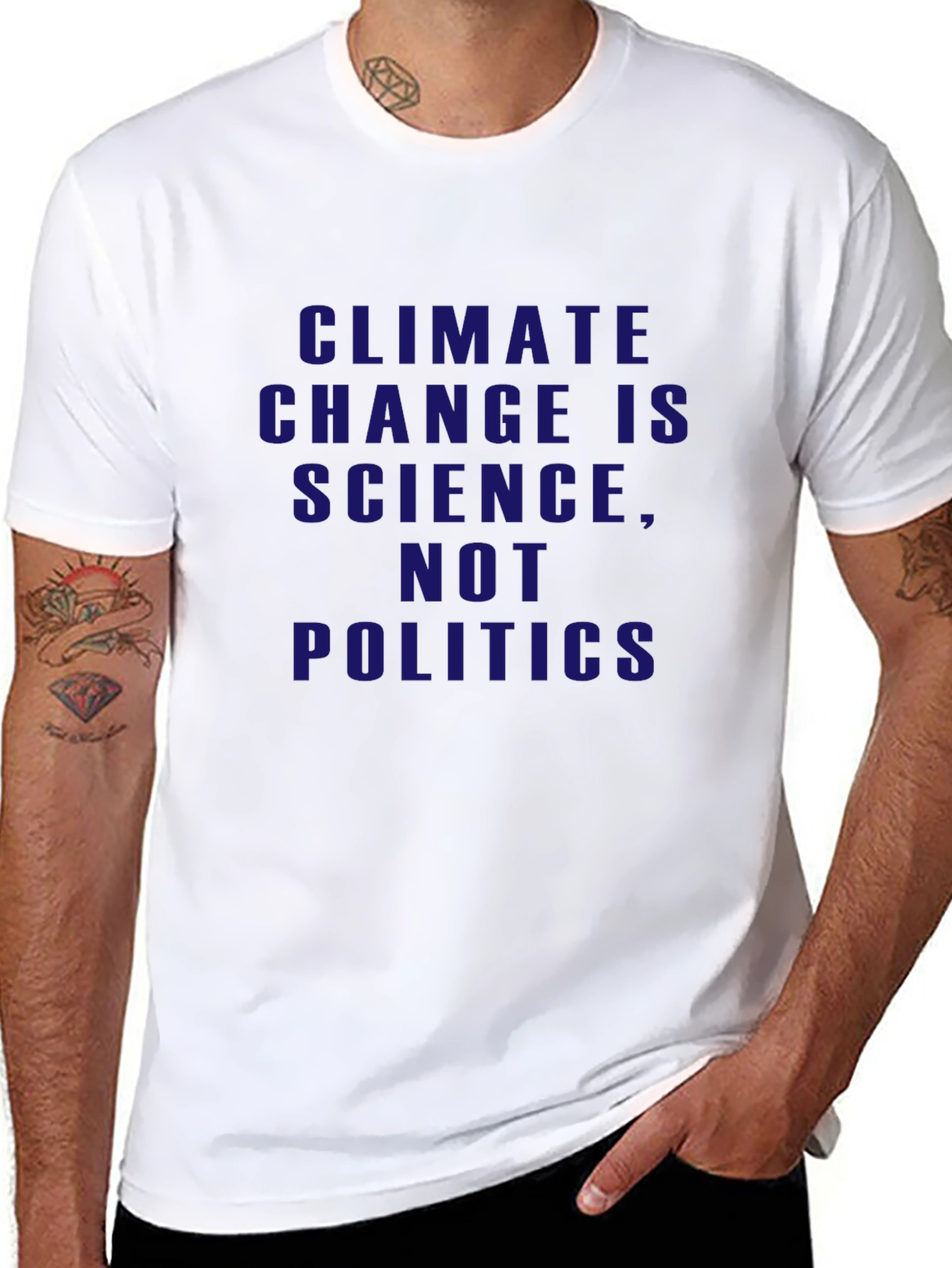 Climate Change Science T-Shirt Politics Tee