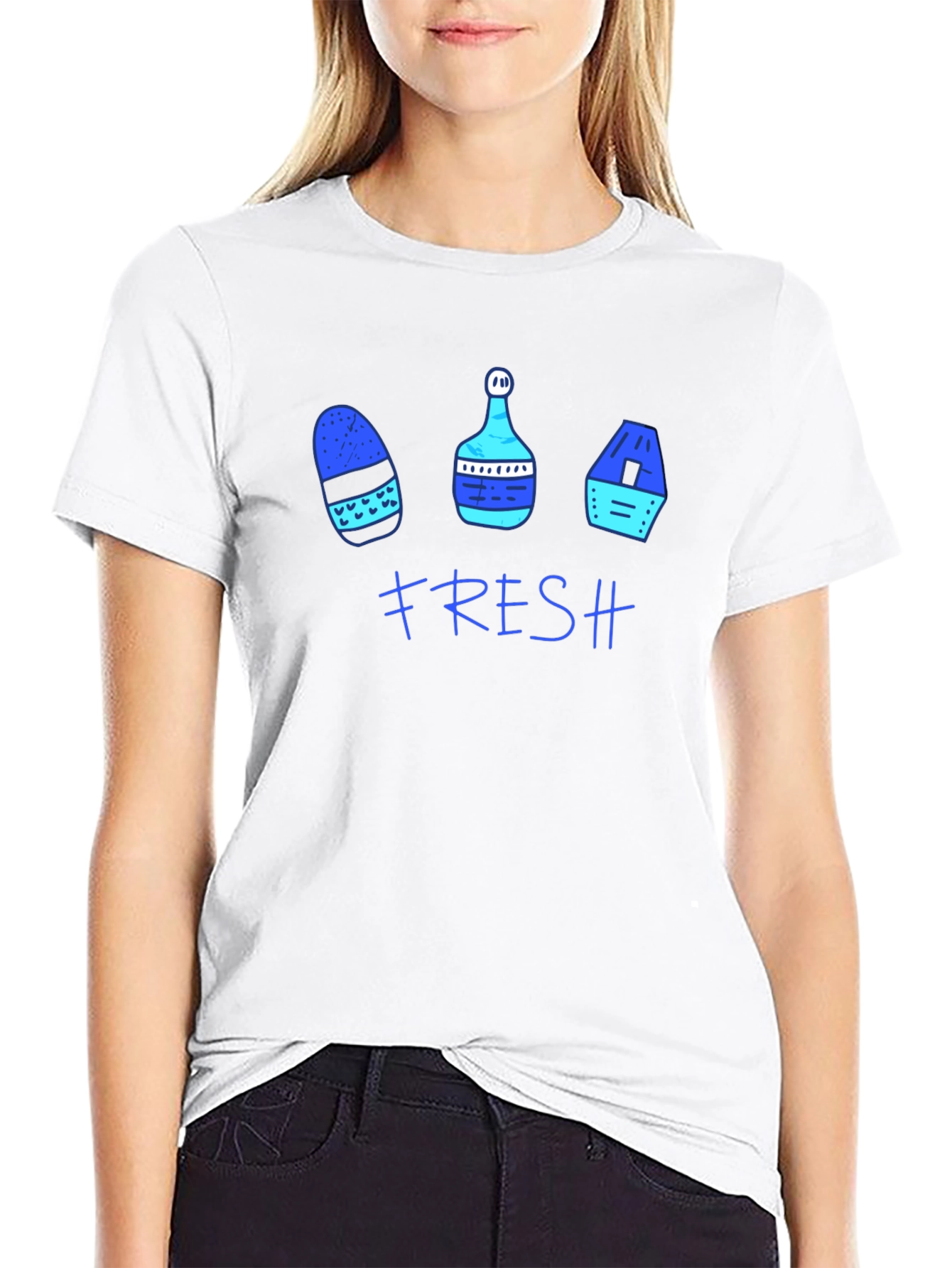 Fresh Doodle Graphic T-Shirt