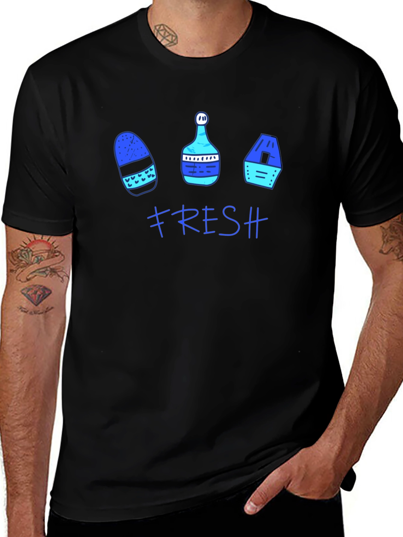 Fresh Doodle Graphic T-Shirt