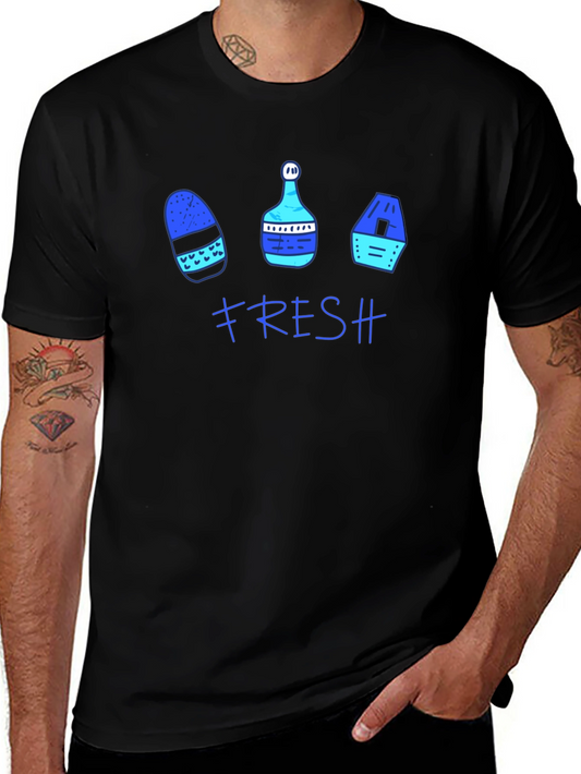 Fresh Doodle Graphic T-Shirt