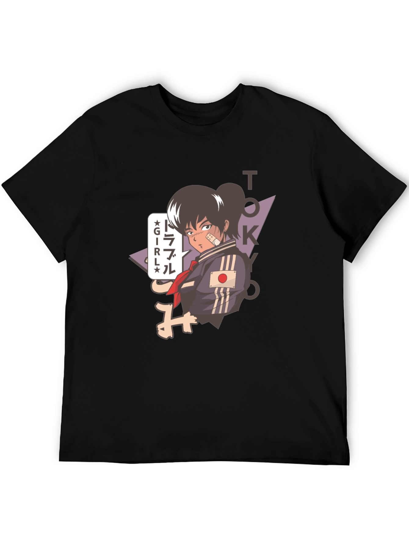 Tokyo Trouble Girl Graphic Tee