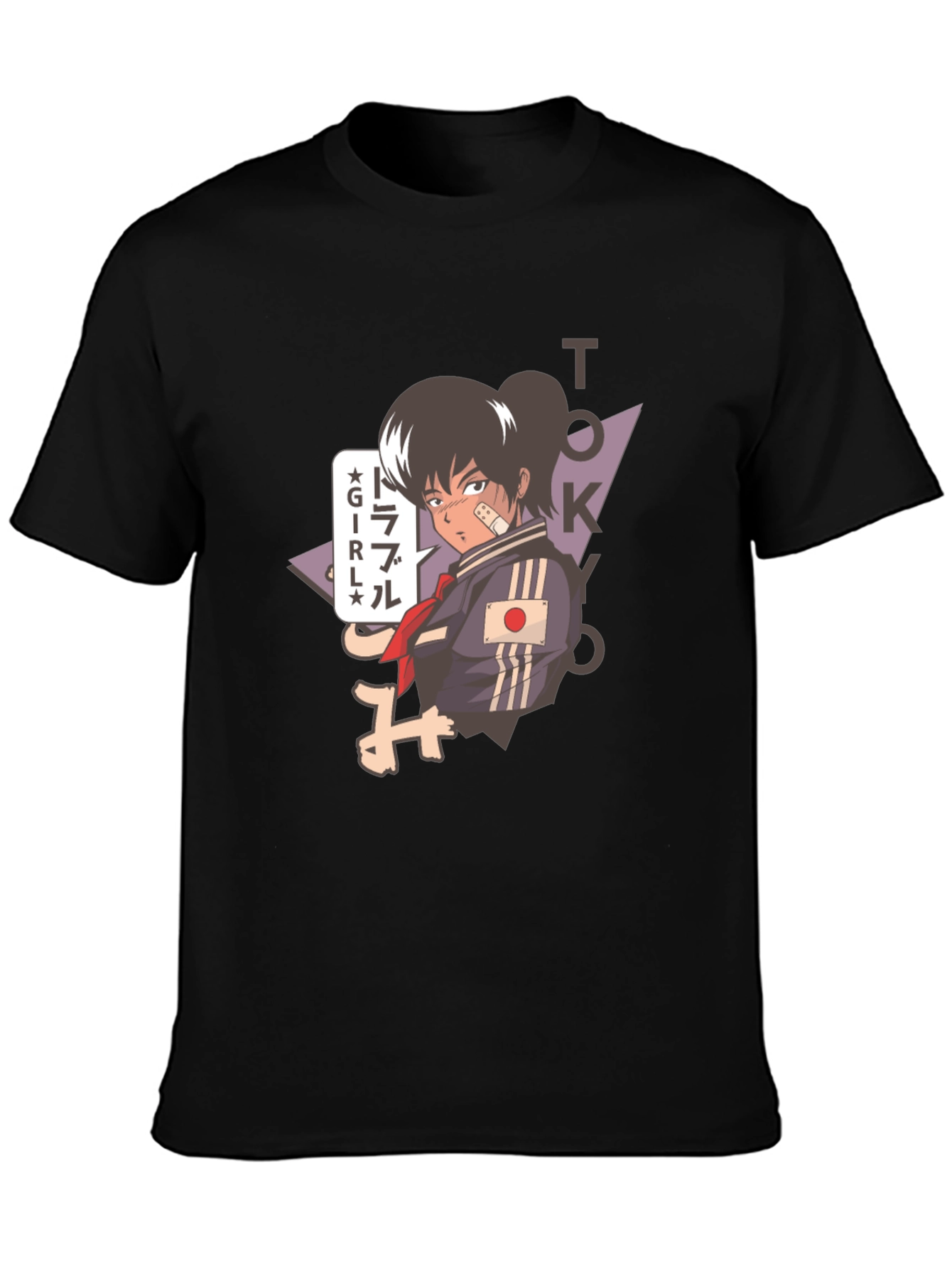 Tokyo Trouble Girl Graphic Tee