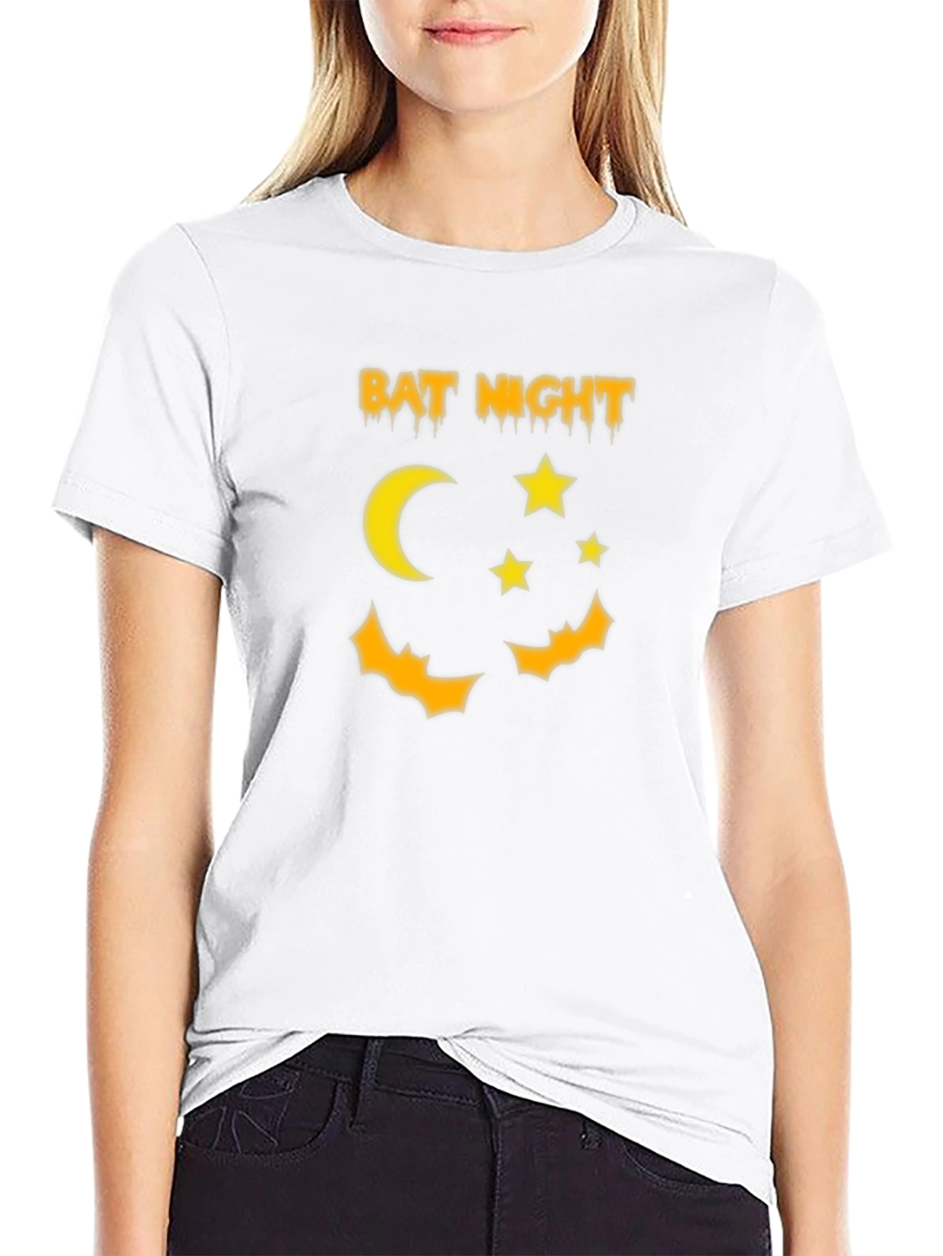 Bat Night Halloween T-Shirt