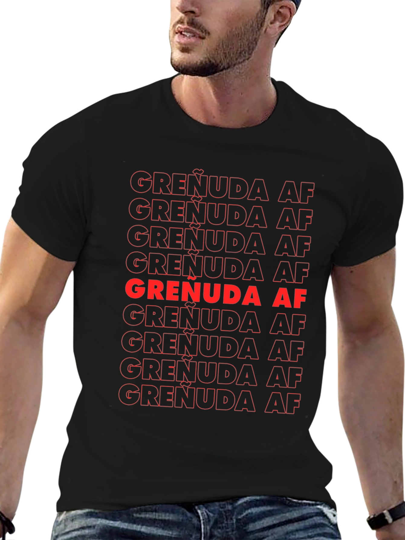 Grenuda AF T-Shirt - Bold Graphic Tee