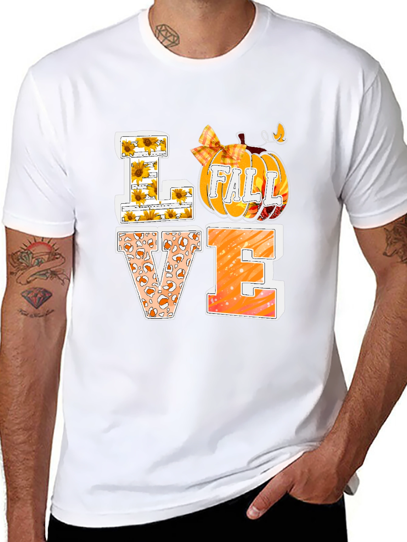 Fall Pumpkin LOVE T-Shirt