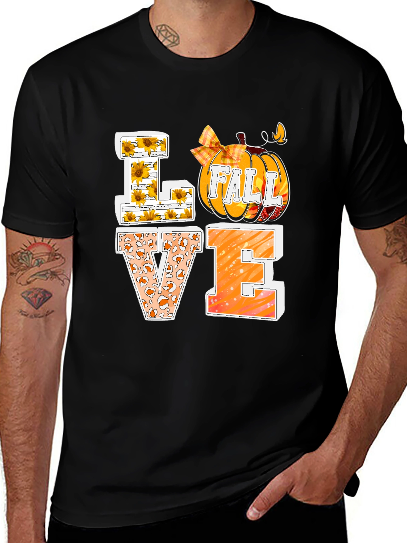 Fall Pumpkin LOVE T-Shirt