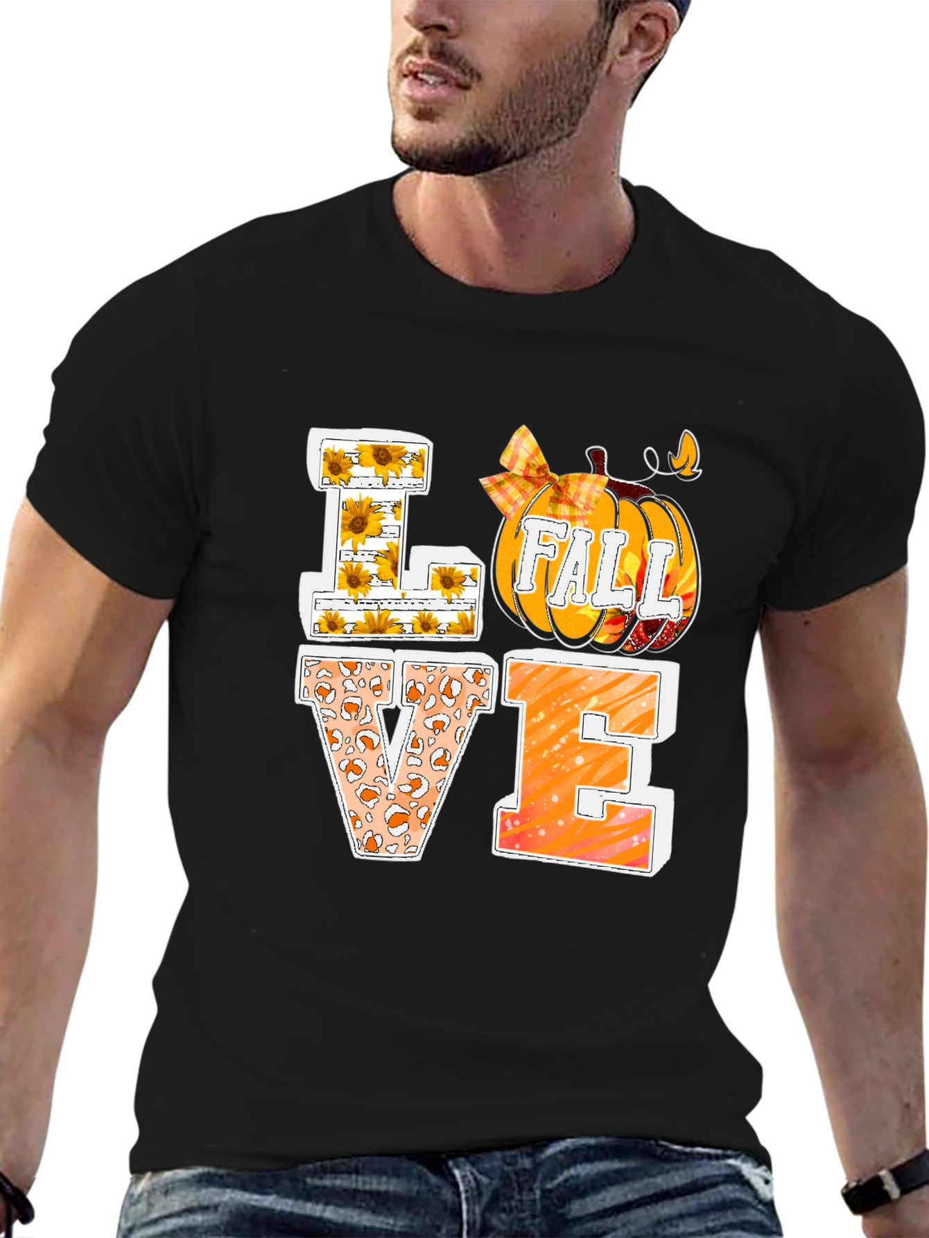 Fall Pumpkin LOVE T-Shirt