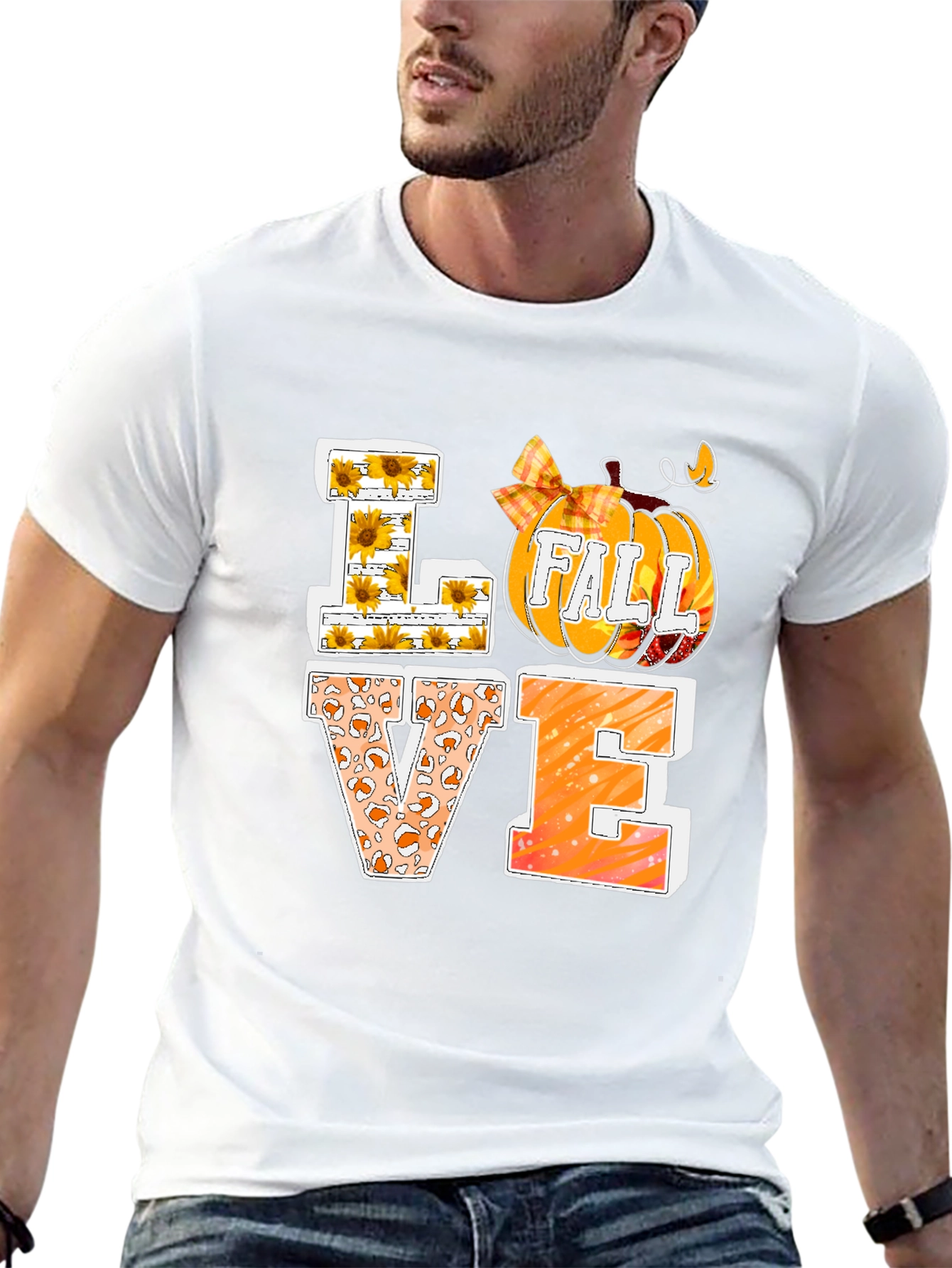 Fall Pumpkin LOVE T-Shirt