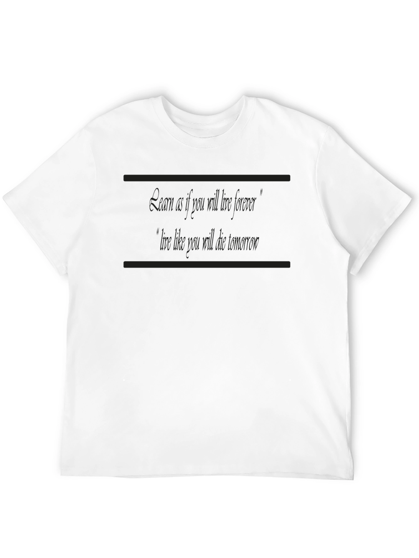 Stylish Black T-Shirt - Casual Comfort