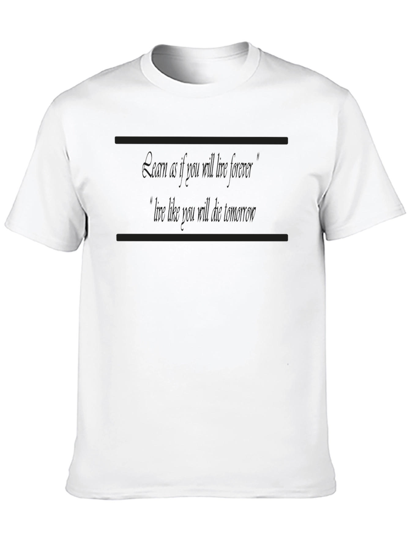 Stylish Black T-Shirt - Casual Comfort