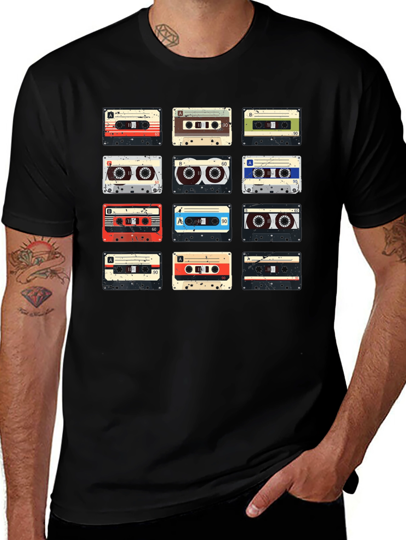 Retro Cassette Tape Graphic Tee