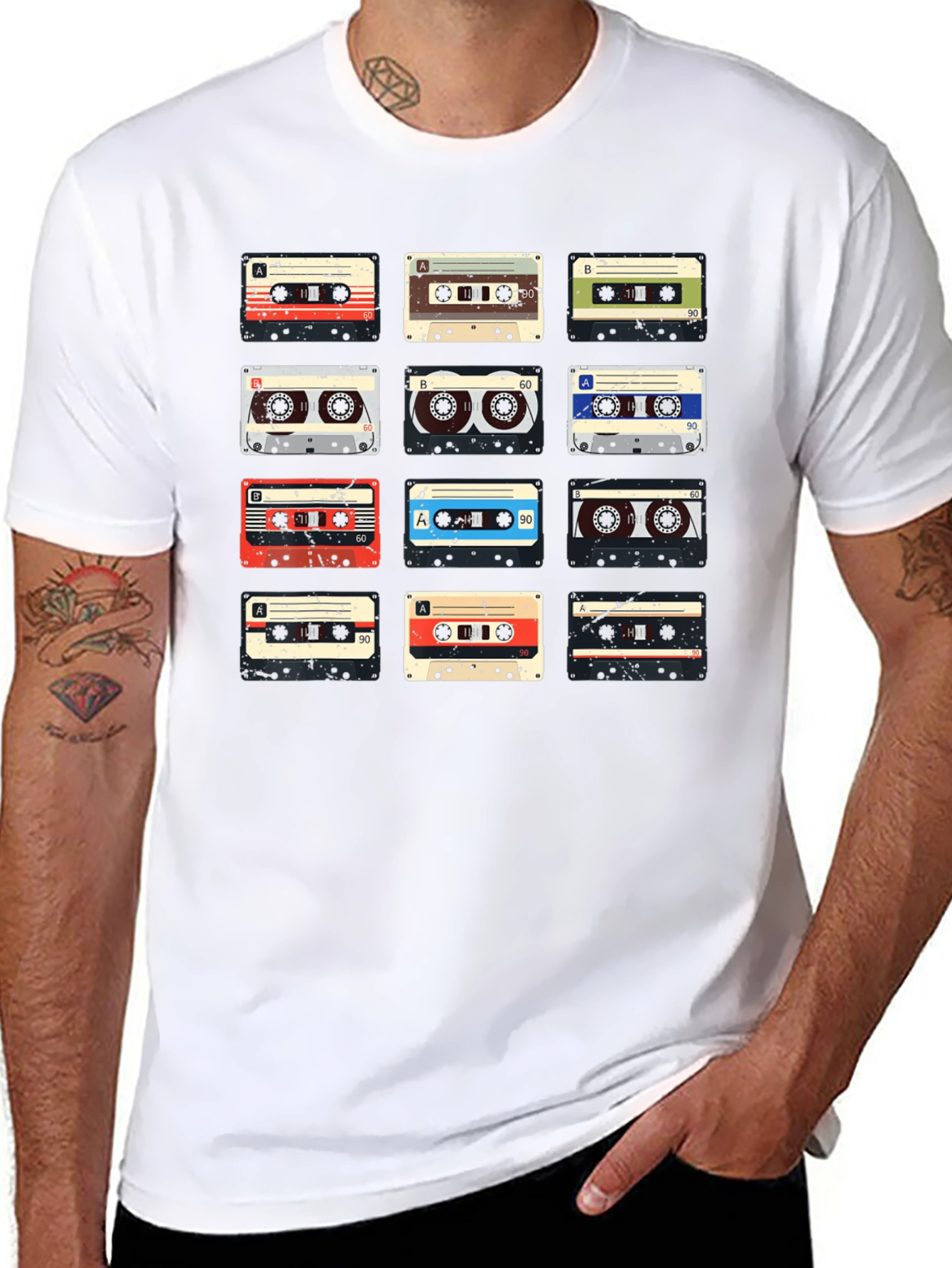 Retro Cassette Tape Graphic Tee