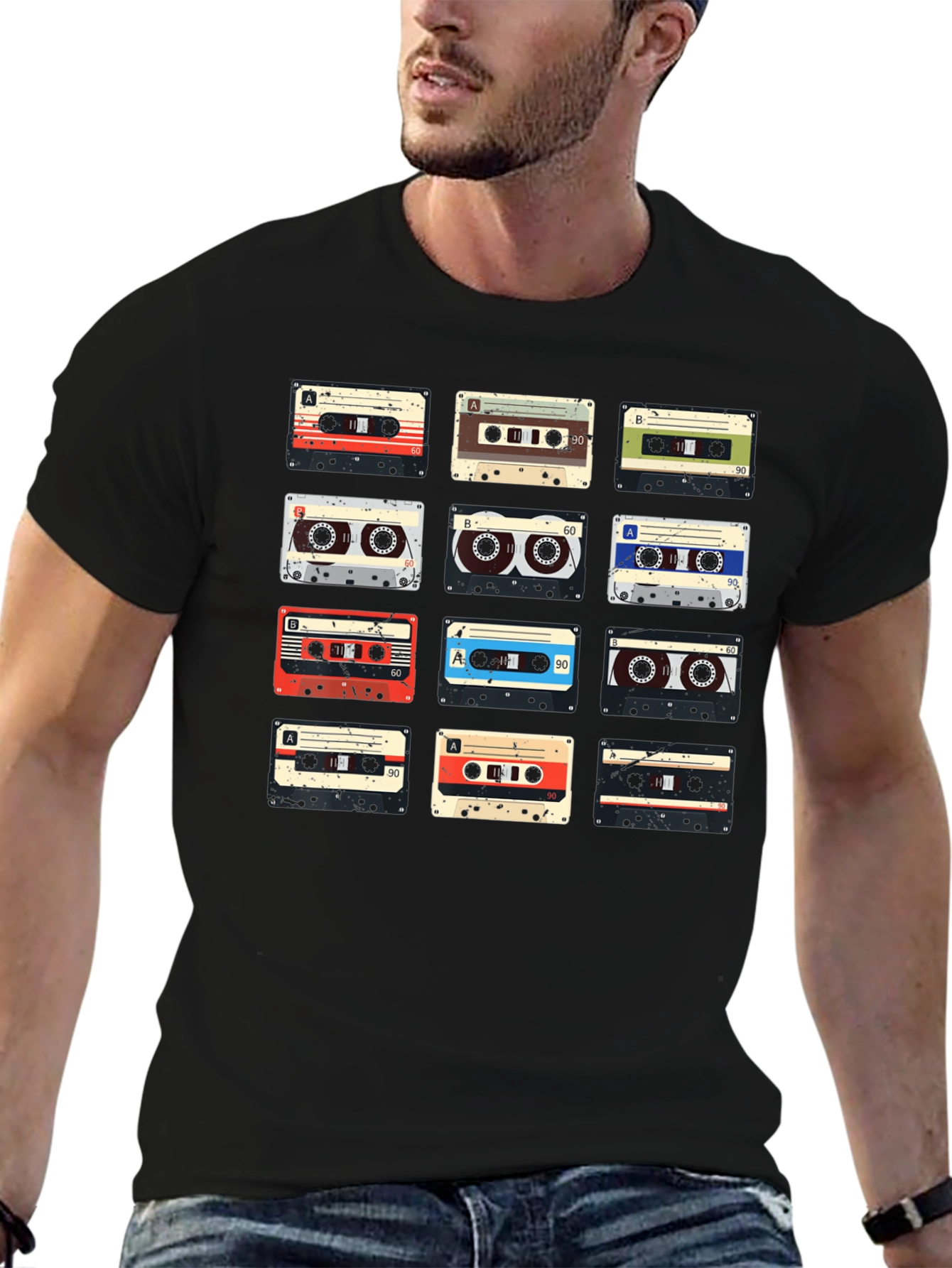Retro Cassette Tape Graphic Tee