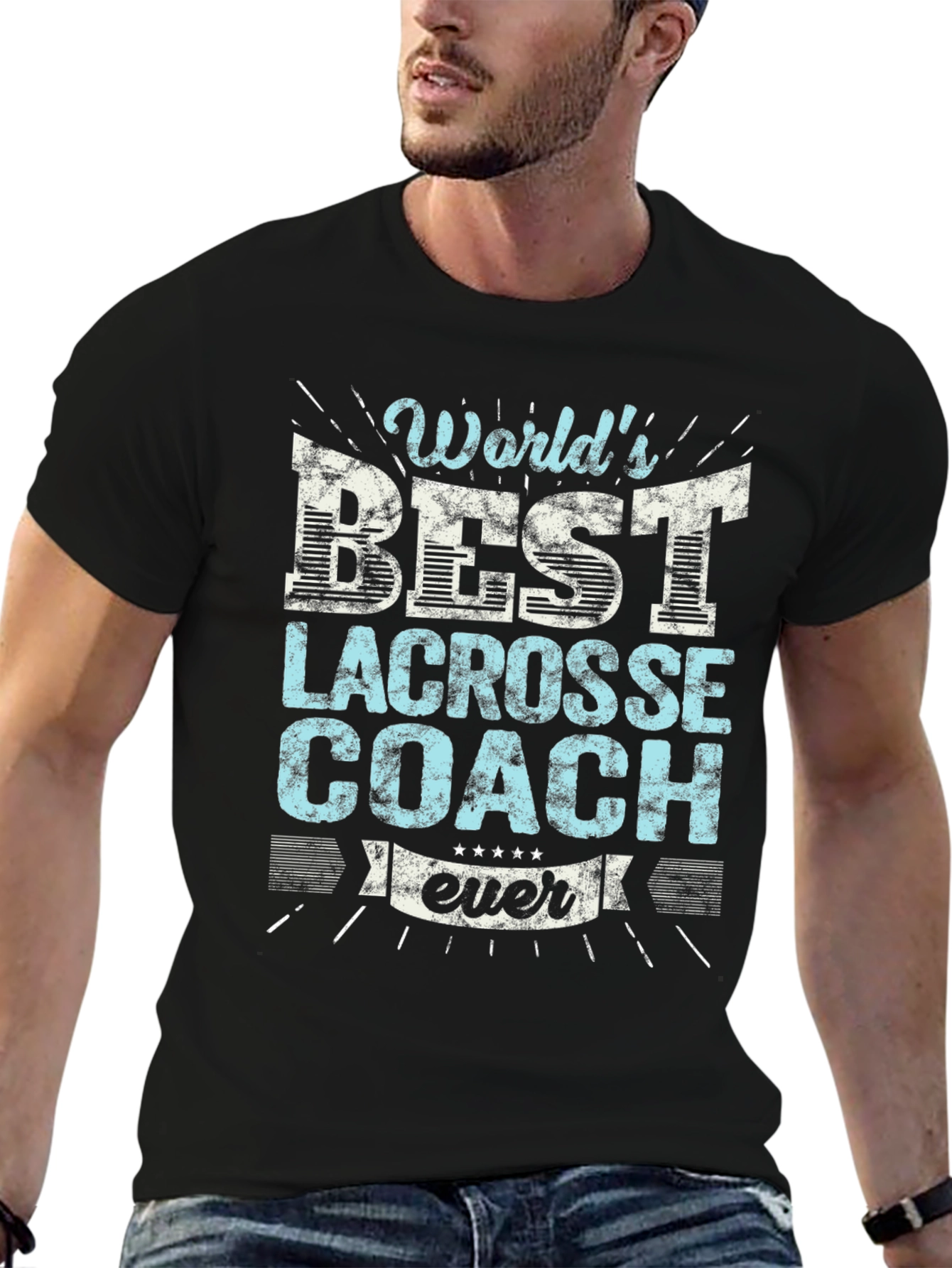 Worlds Best Lacrosse Coach Ever T-Shirt