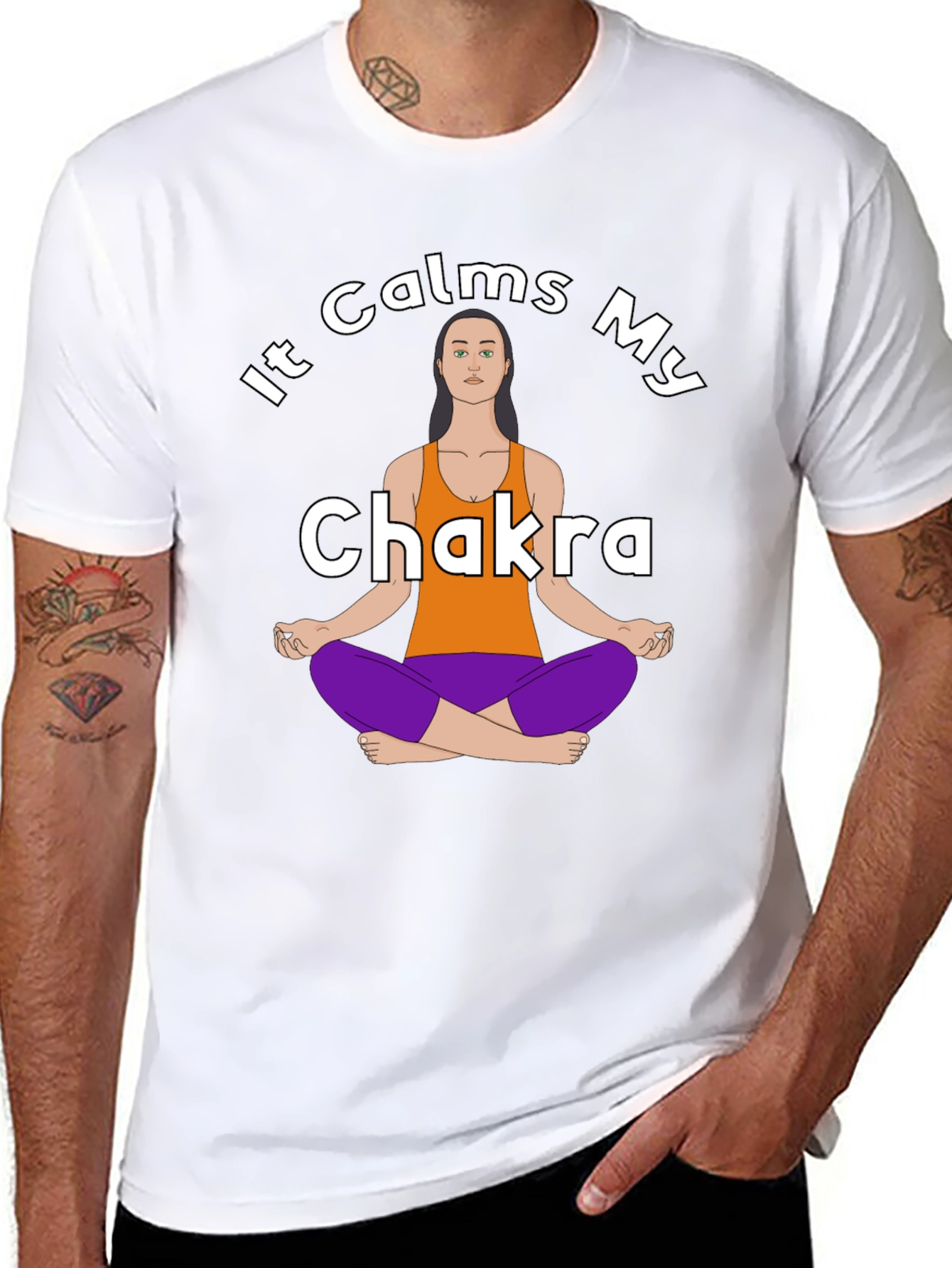 It Calms My Chakra Graphic T-Shirt