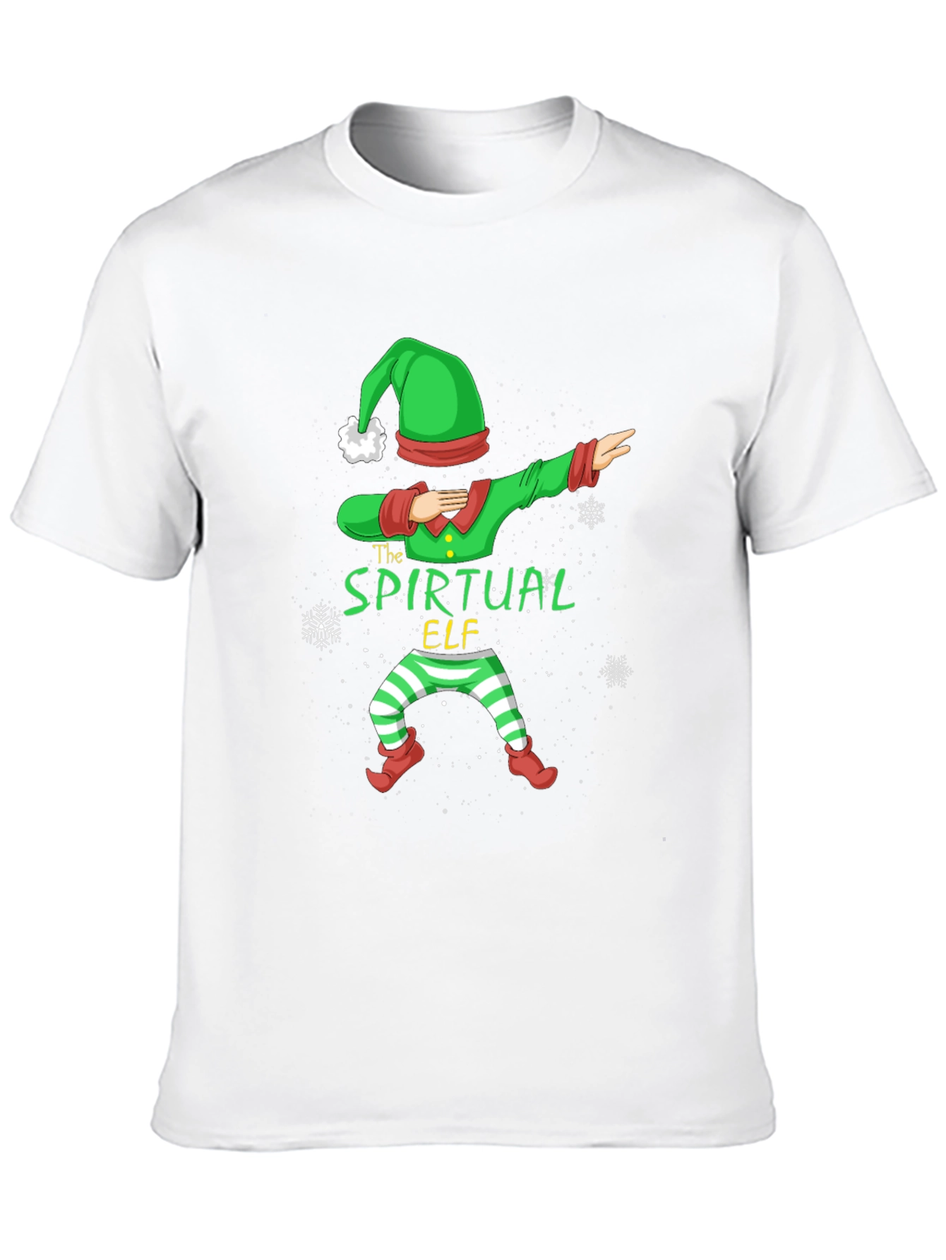 Spiritual Elf Dabbing Graphic Tee